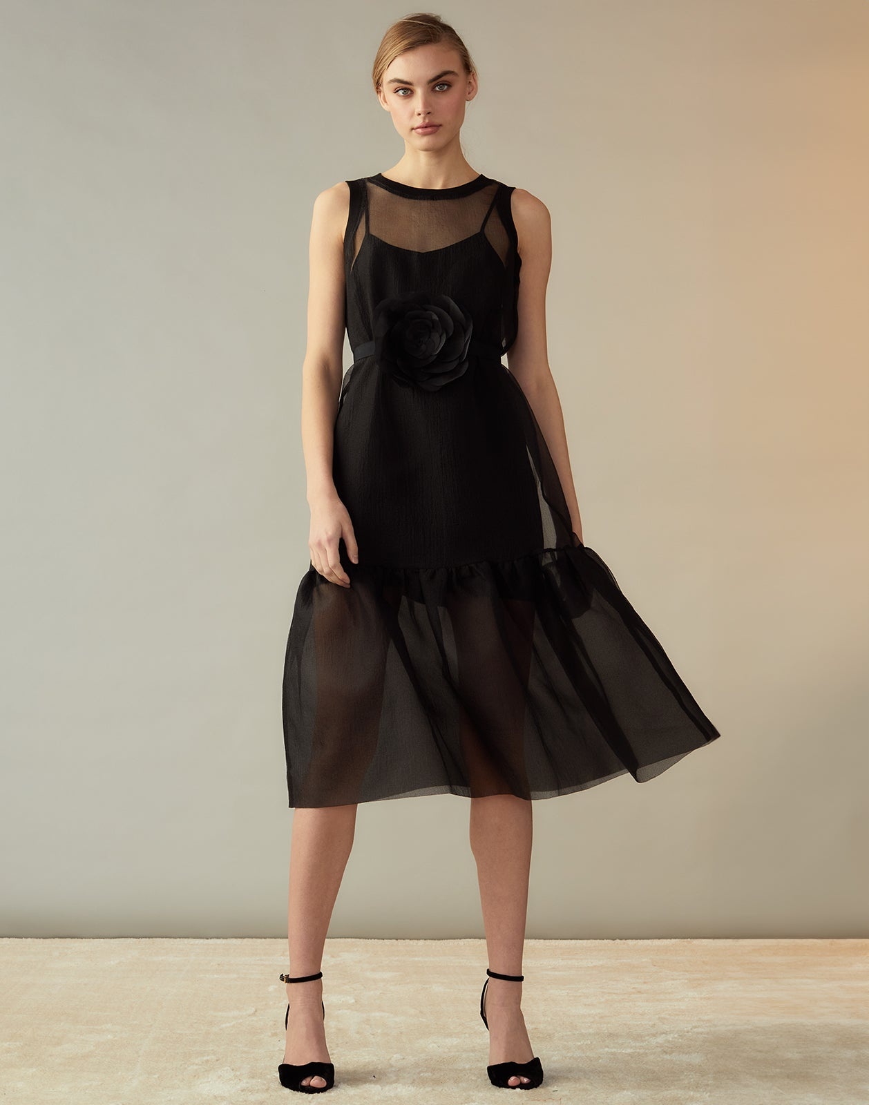 Carrie Organza Midi Dress - 1