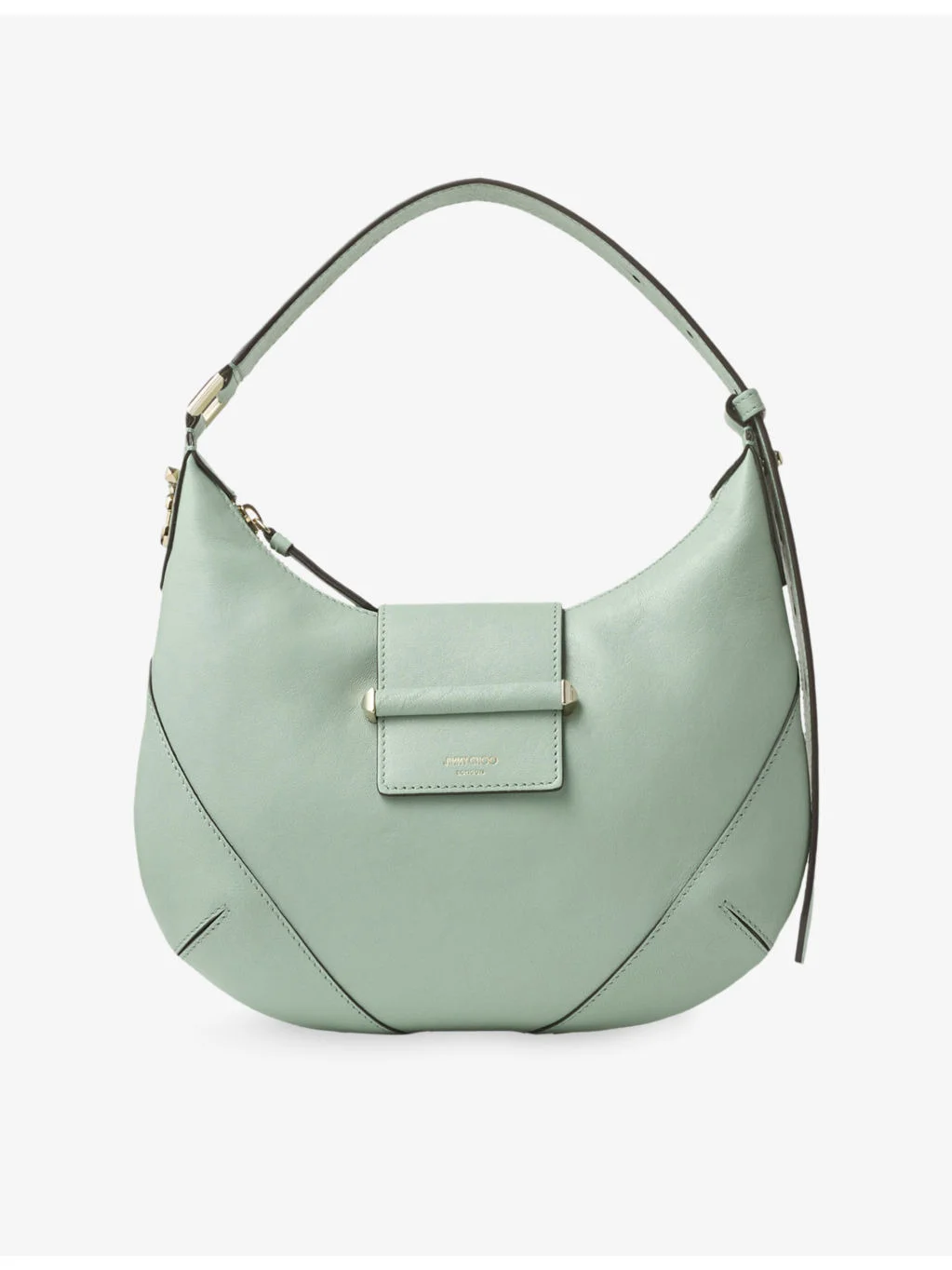 Bar Hobo Small Leather Shoulder Bag - 1