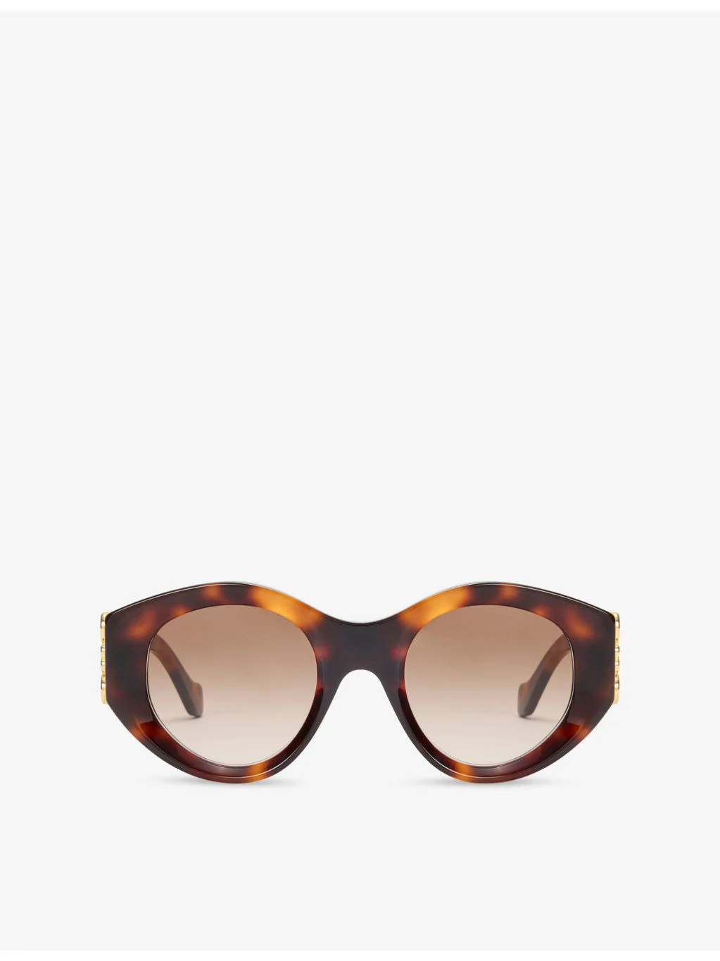 Butterfly-Frame Acetate Sunglasses - 1