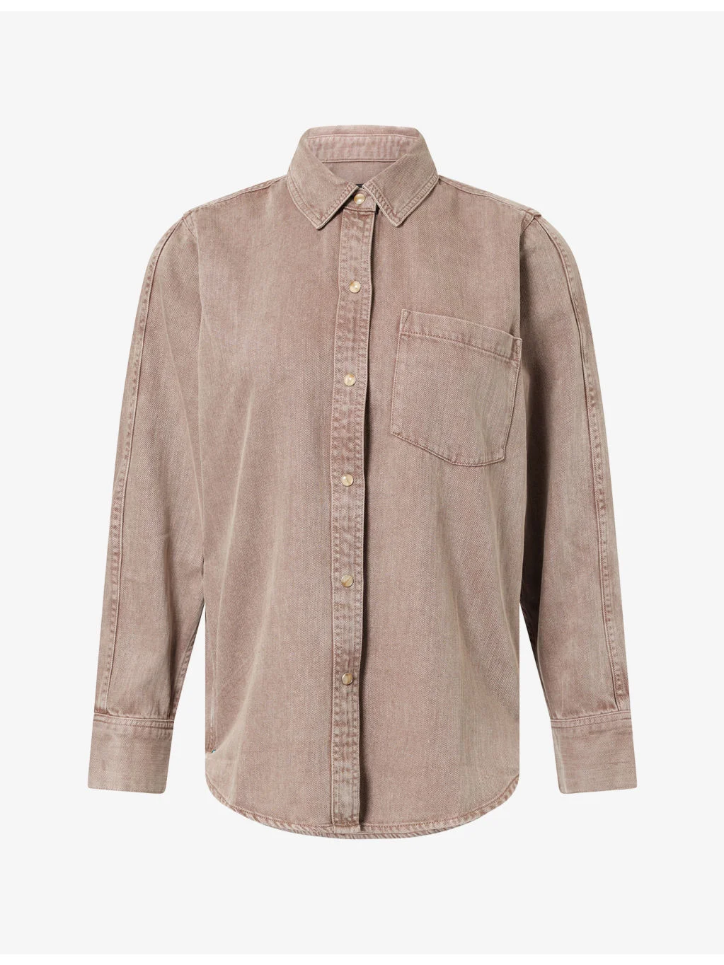 Atticus Patch-Pocket Cotton-Blend Shirt - 1