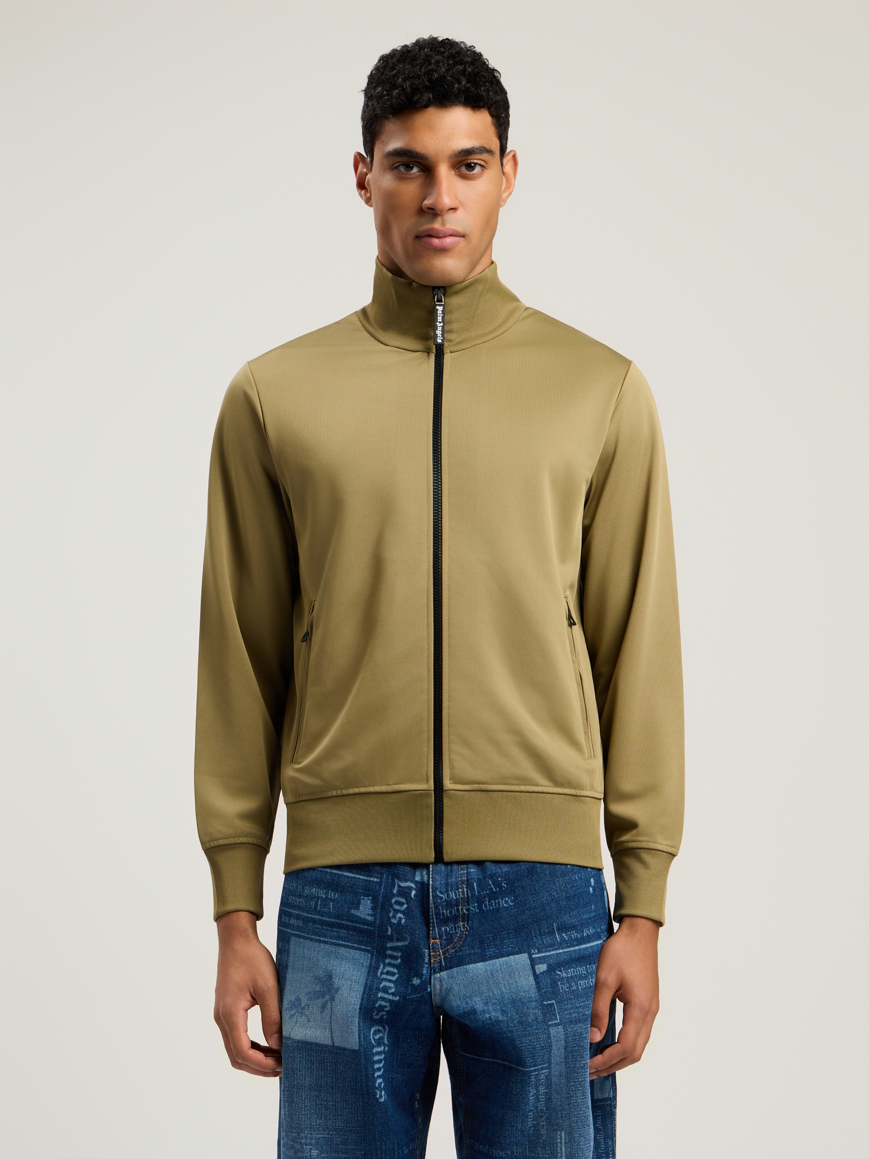 Curved Logo Track Jacket - 3
