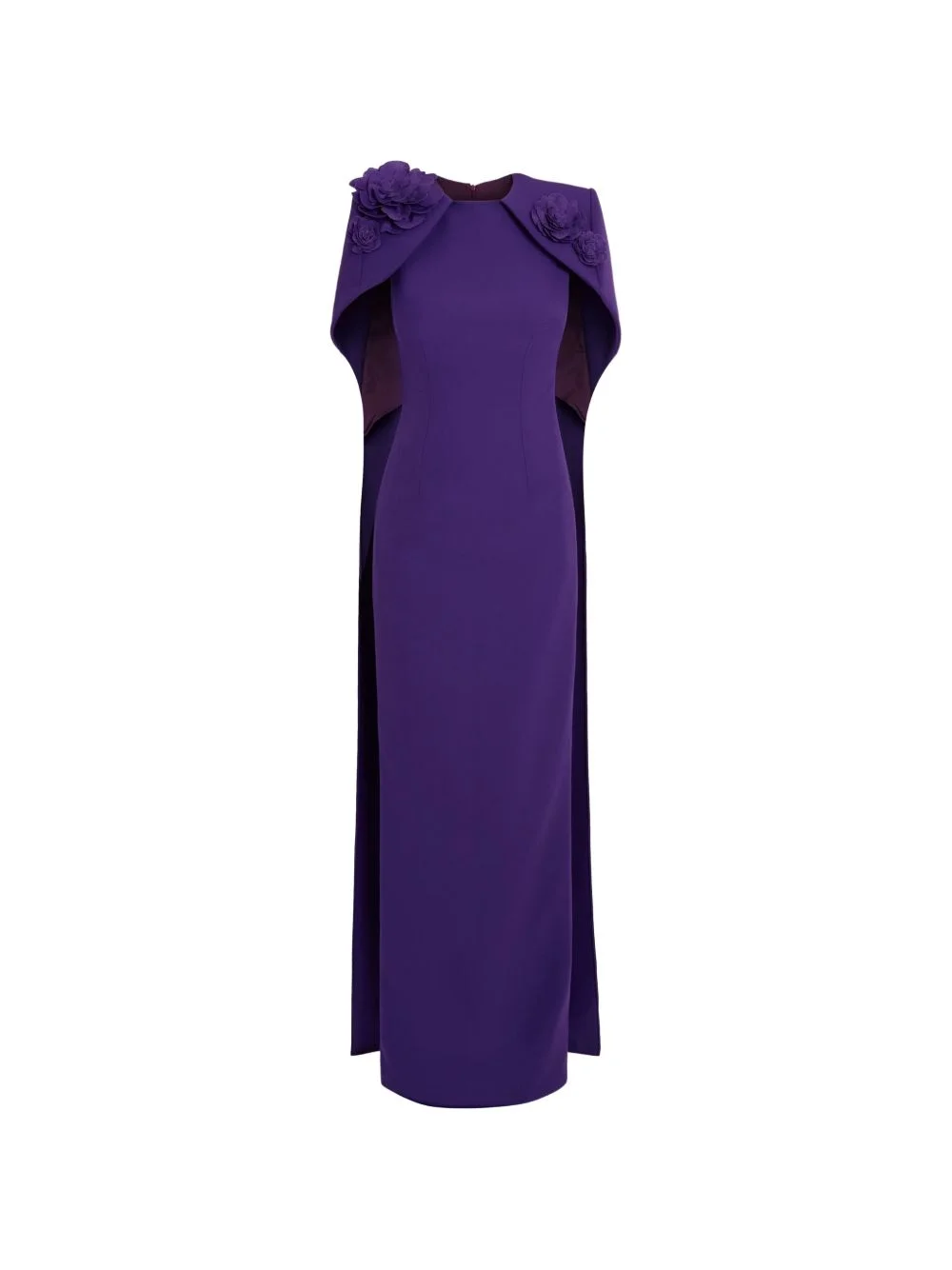 Lennox floral-appliqué maxi dress - 1