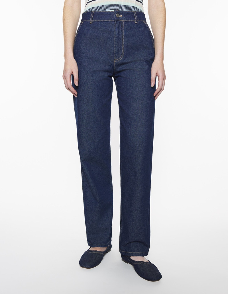 STRAIGHT DENIM JEANS 3