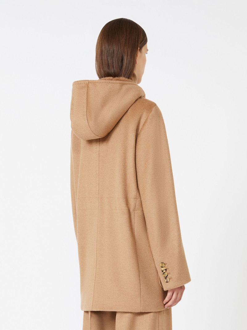 GIUDA Zibeline camel parka 4