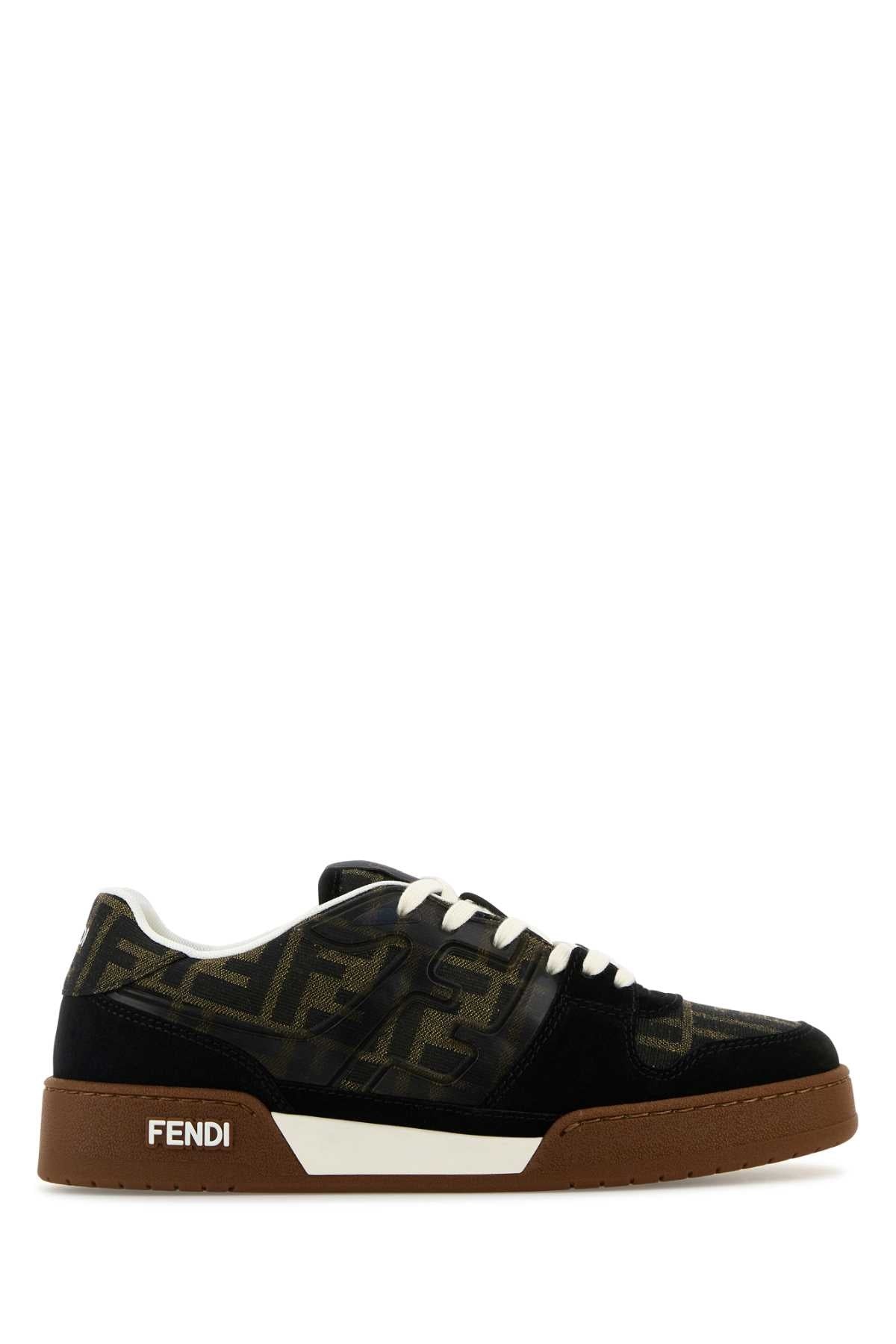Fendi Women Multicolor Fendi Match Sneakers - 1