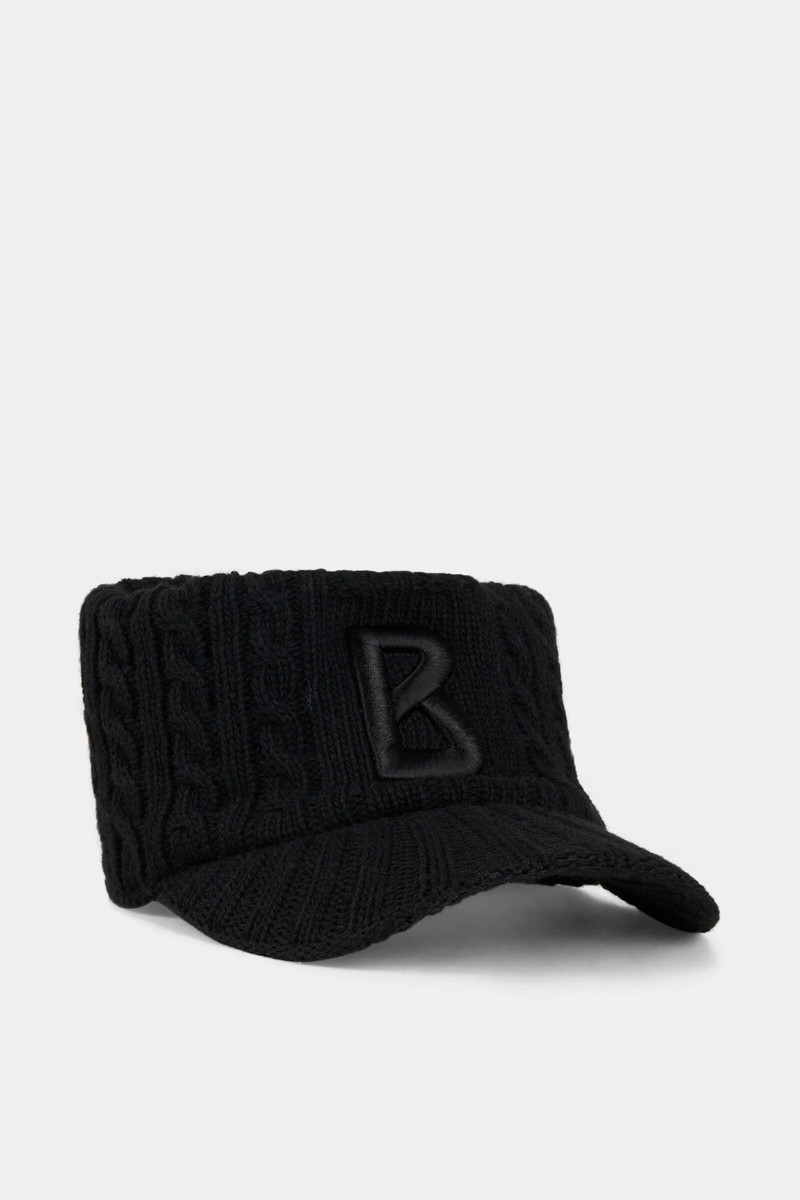 Tessa Visor headband in Black 1