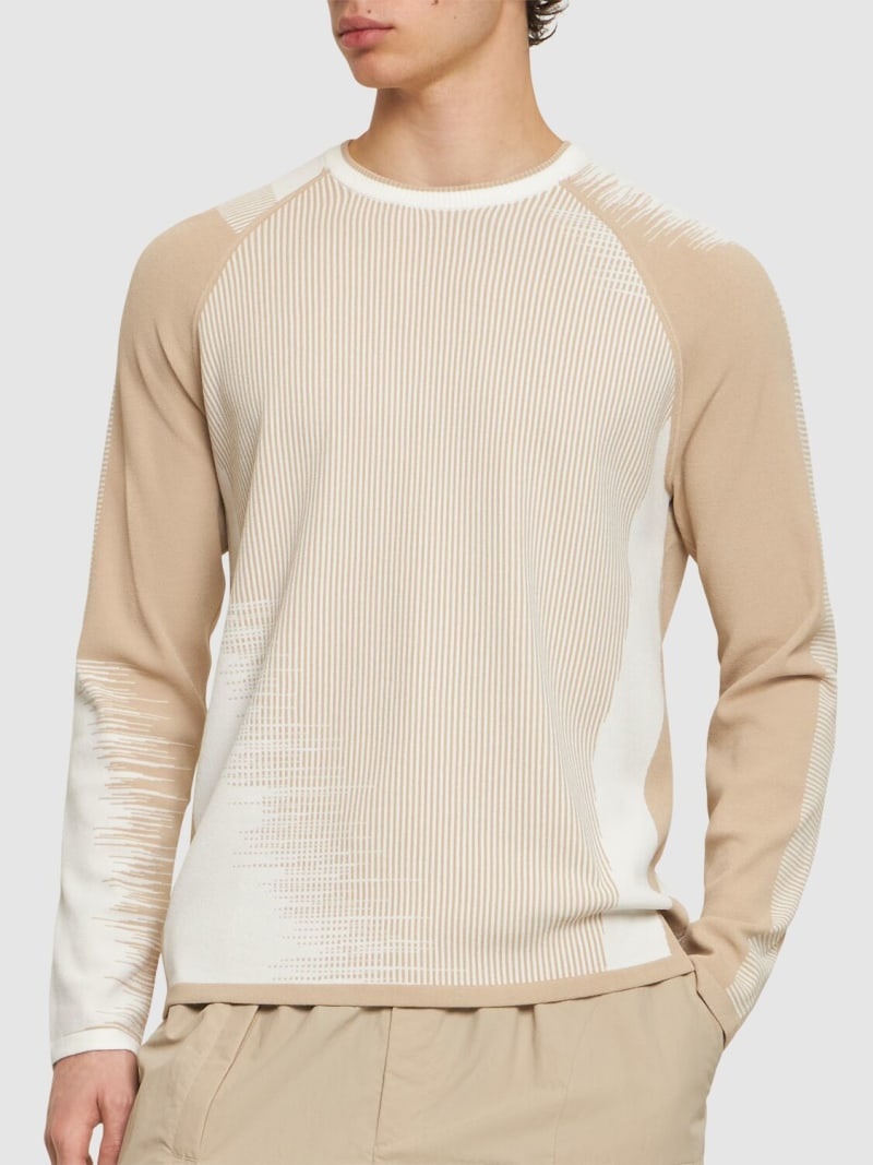 Engineered knit sweater - 3