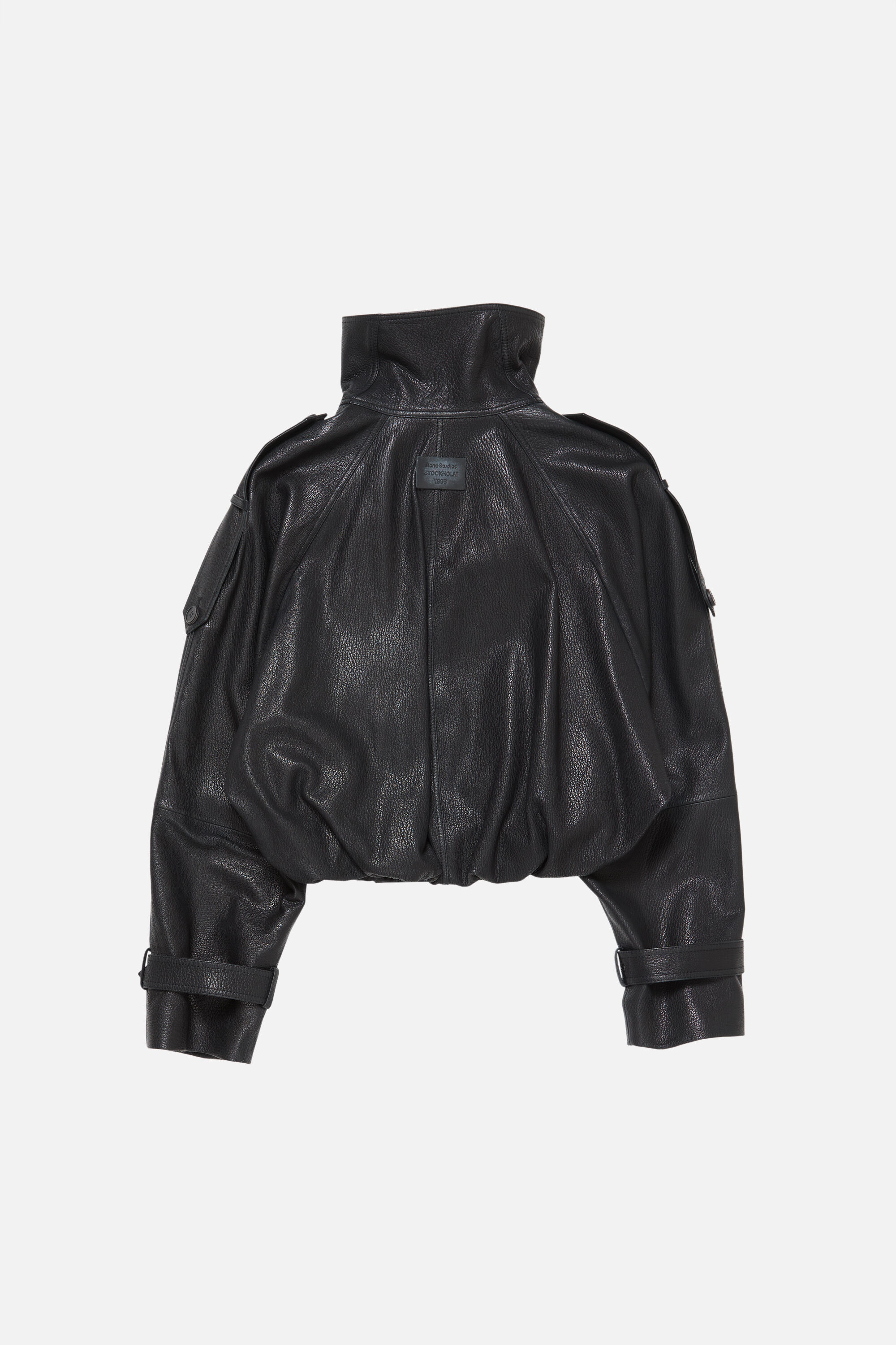 Leather jacket - Black - 7
