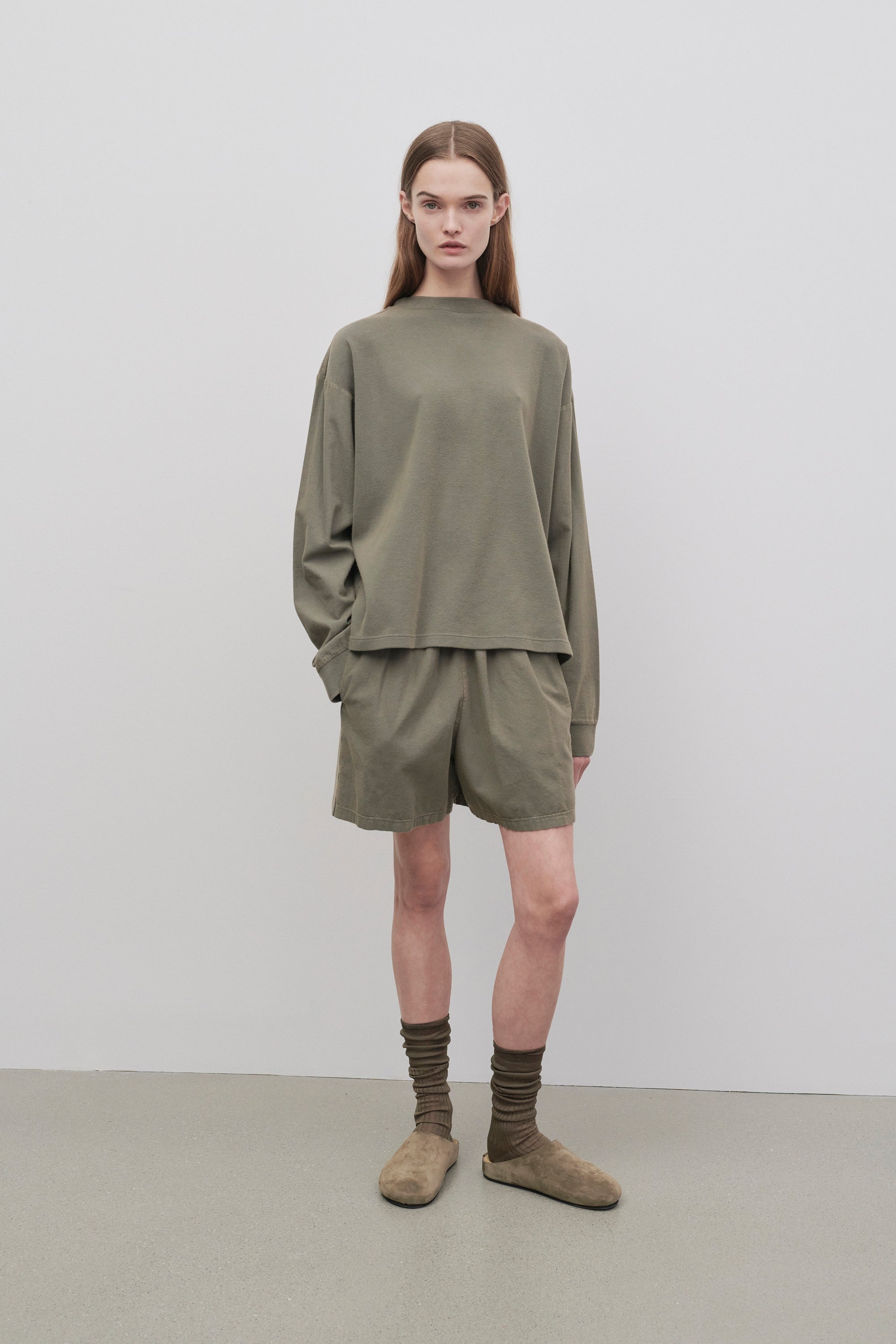 The Row Gunty Short in Cotton | REVERSIBLE