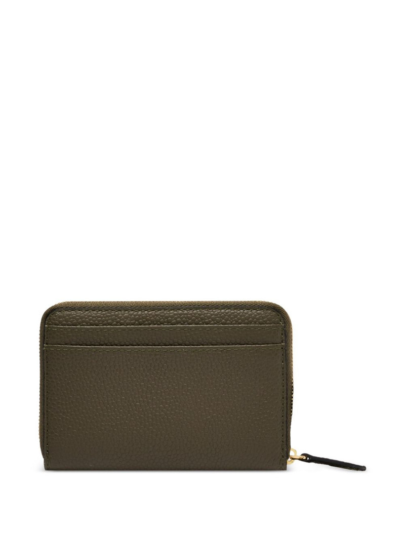 LANCEL Ninon grained zip around wallet outlook