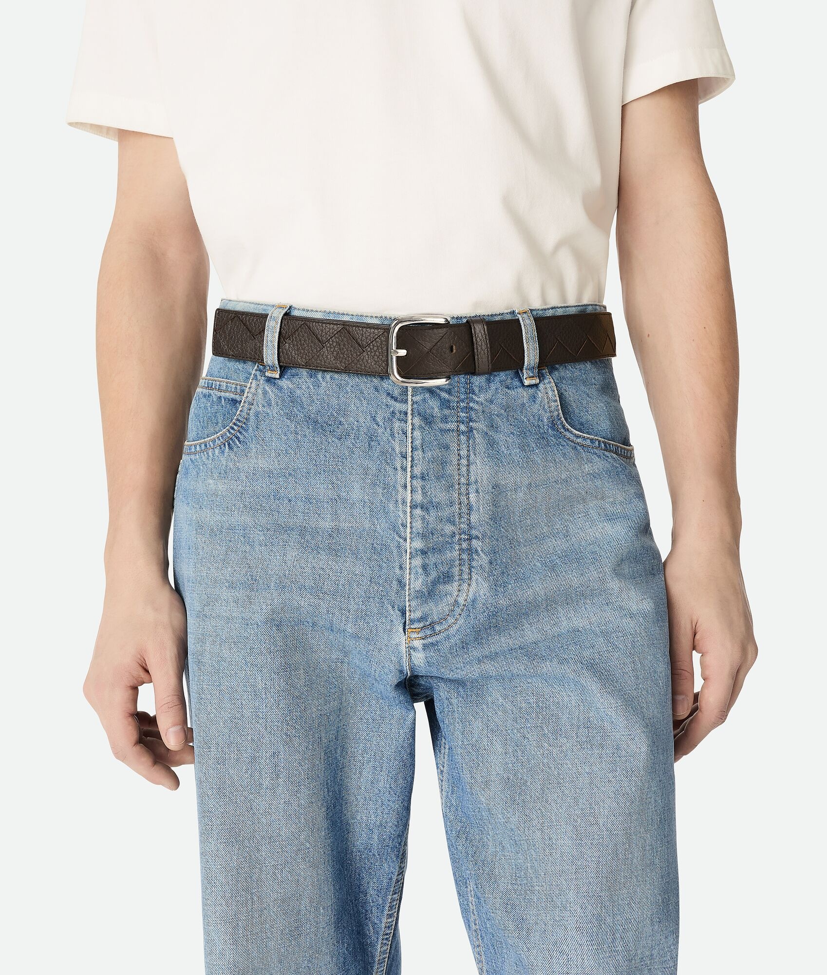 Intrecciato Taurillon Belt - 2