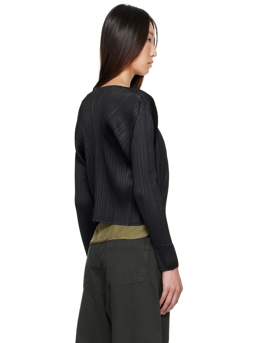 Black March Basics Cardigan - 3