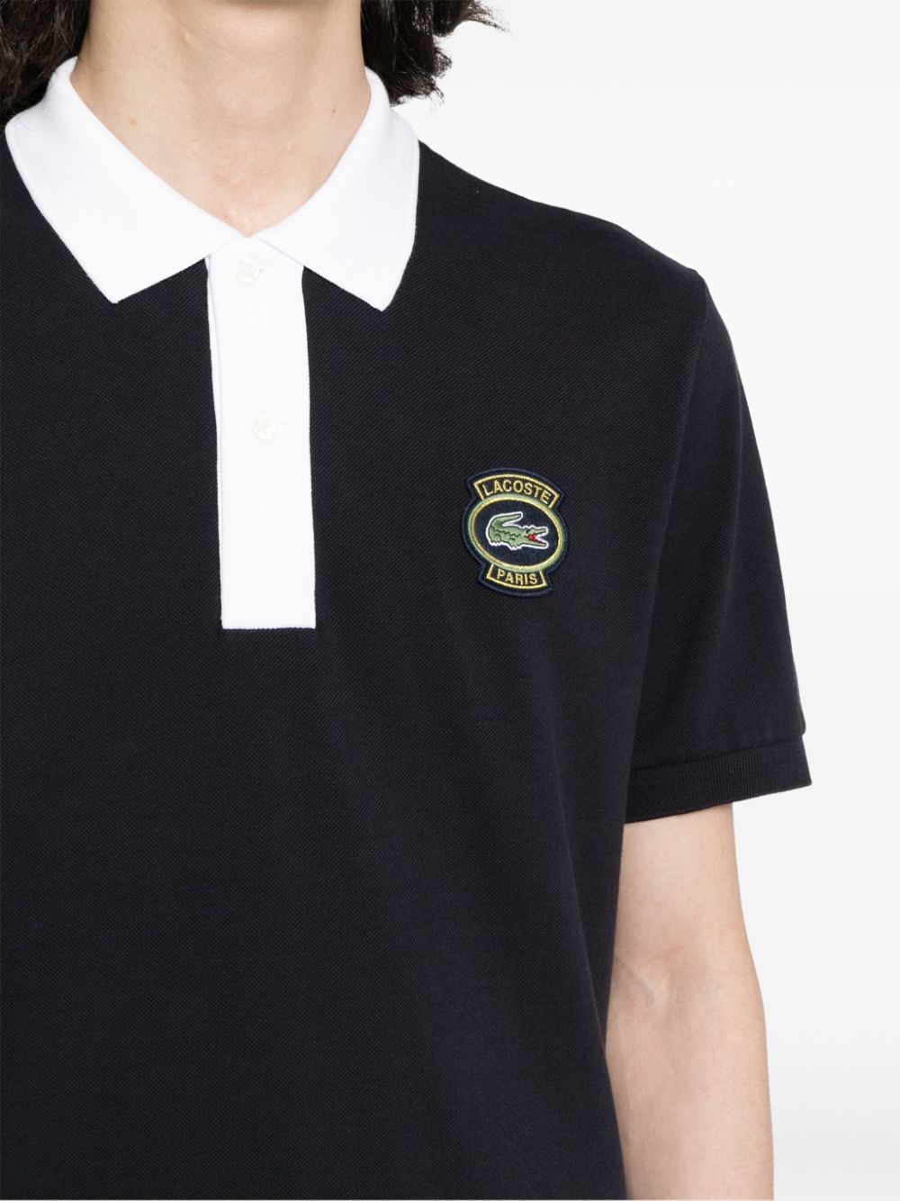 logo-appliquÃ© polo shirt - 5