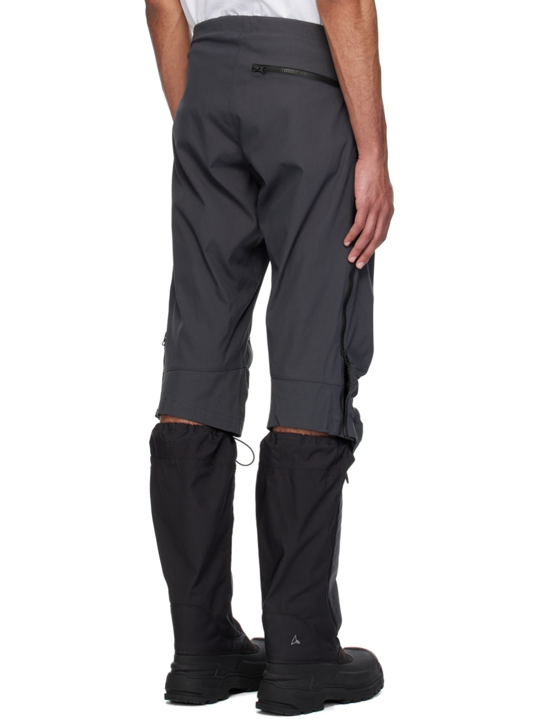 Gray Arc Shorts - 3