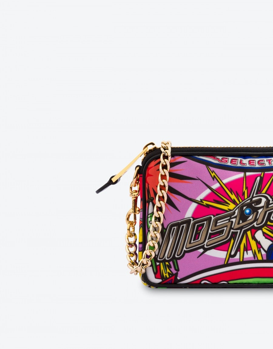 PINBALL PRINT SHOULDER BAG - 4