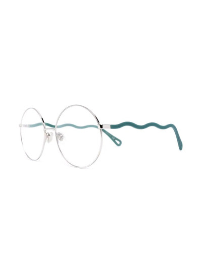 Chloé Noore round frame glasses outlook