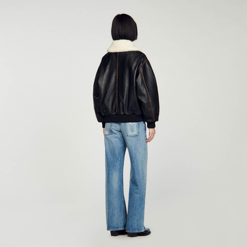 LEATHER BOMBER JACKET 6