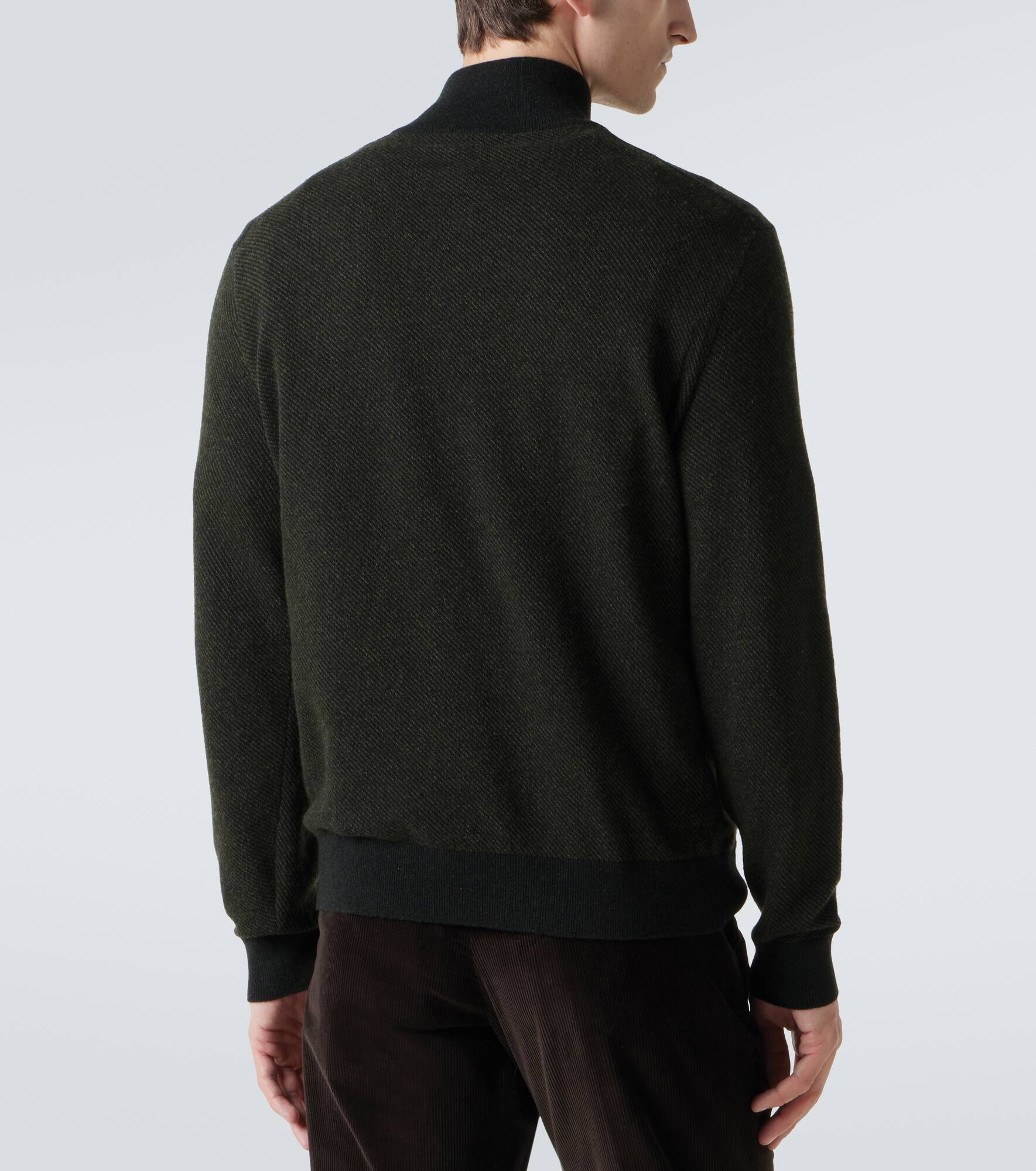 Roadster cashmere half-zip sweater - 4