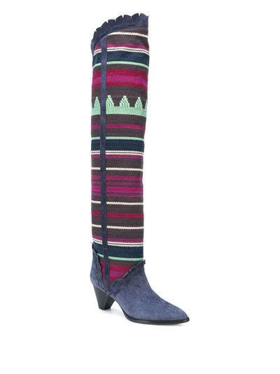 Isabel Marant Luiz thigh-high boots outlook