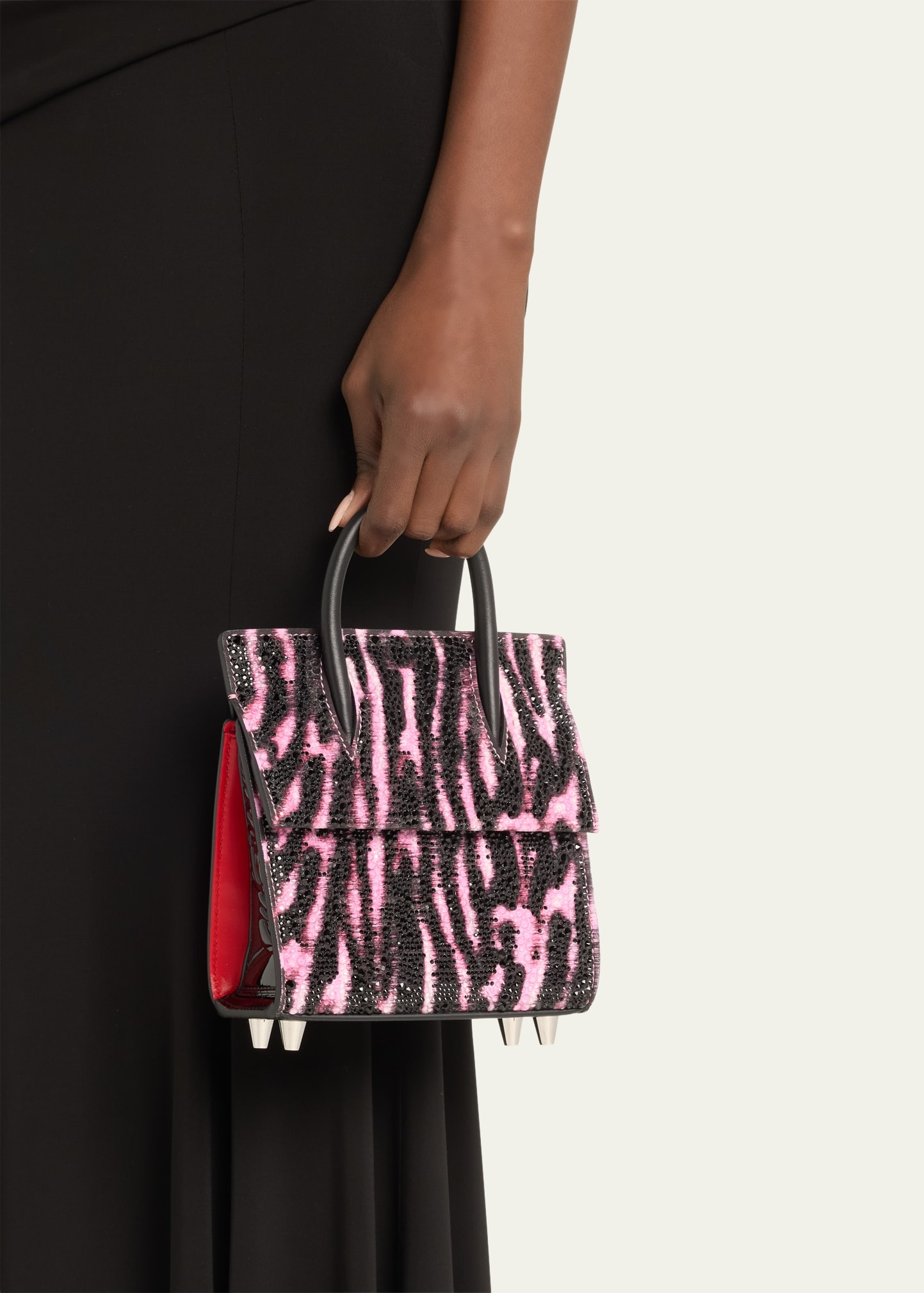 Paloma Mini Quagga Strass Top-Handle Bag - 2