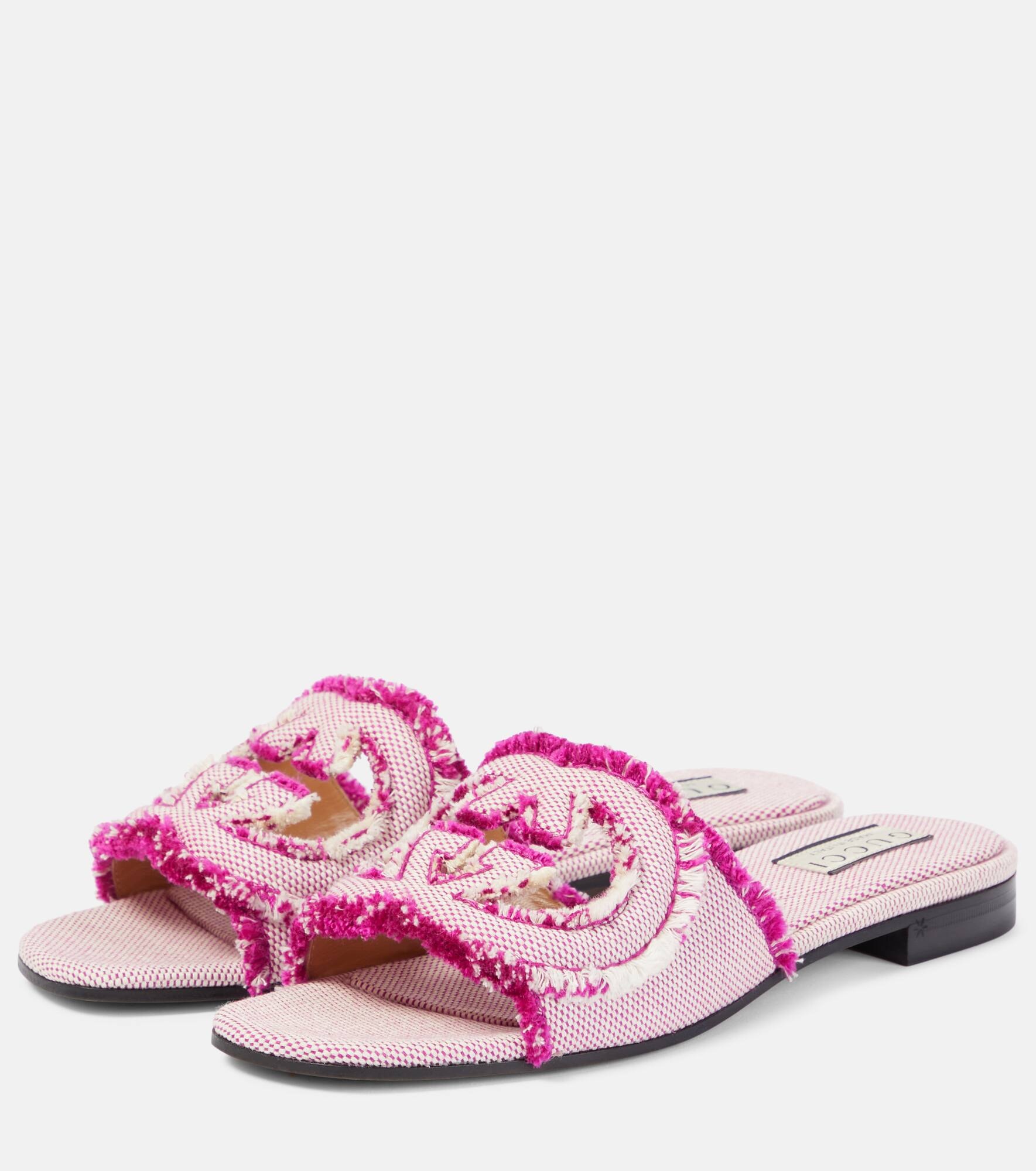 Interlocking G canvas slides - 5