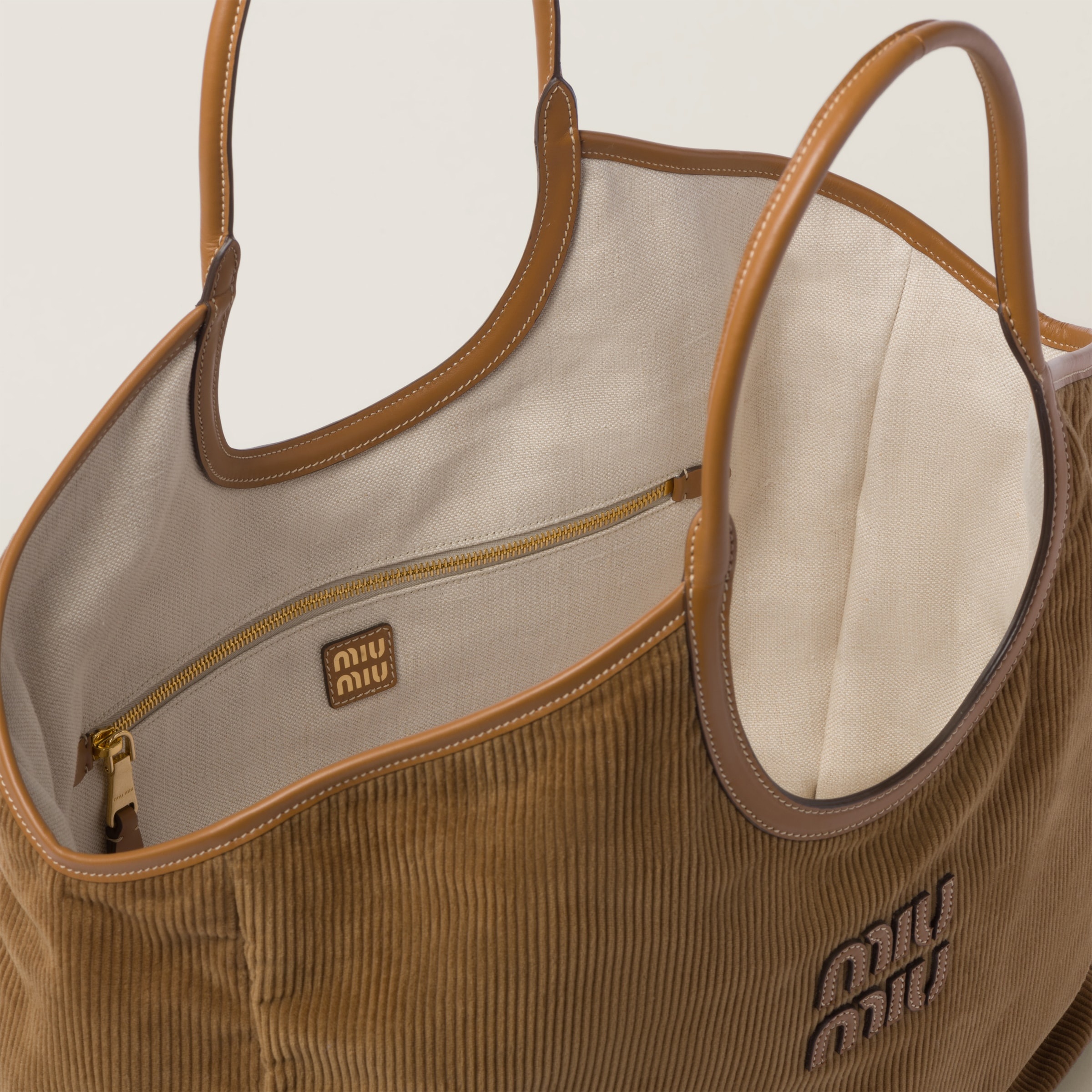 Miu Miu IVY corduroy bag | REVERSIBLE