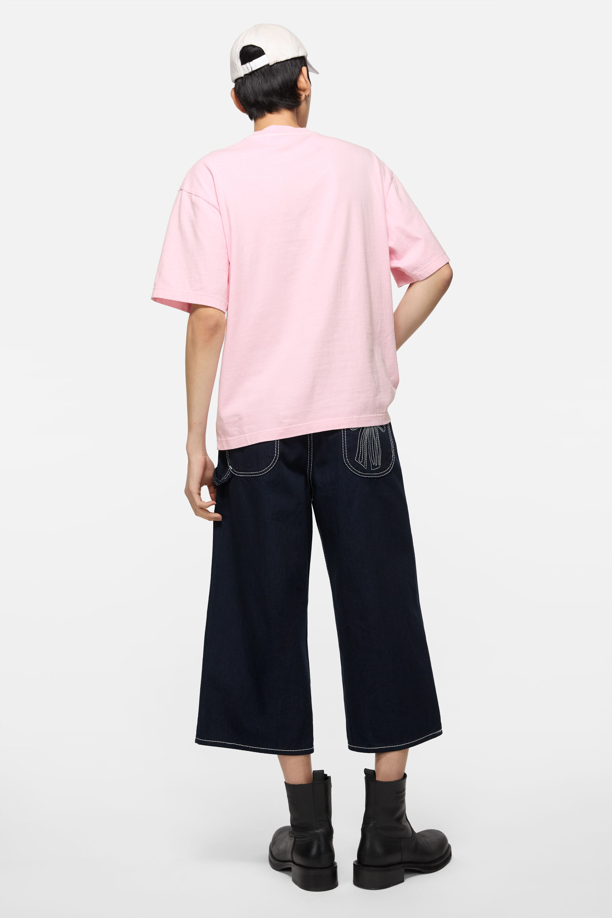 Logo t-shirt - Baby pink - 3