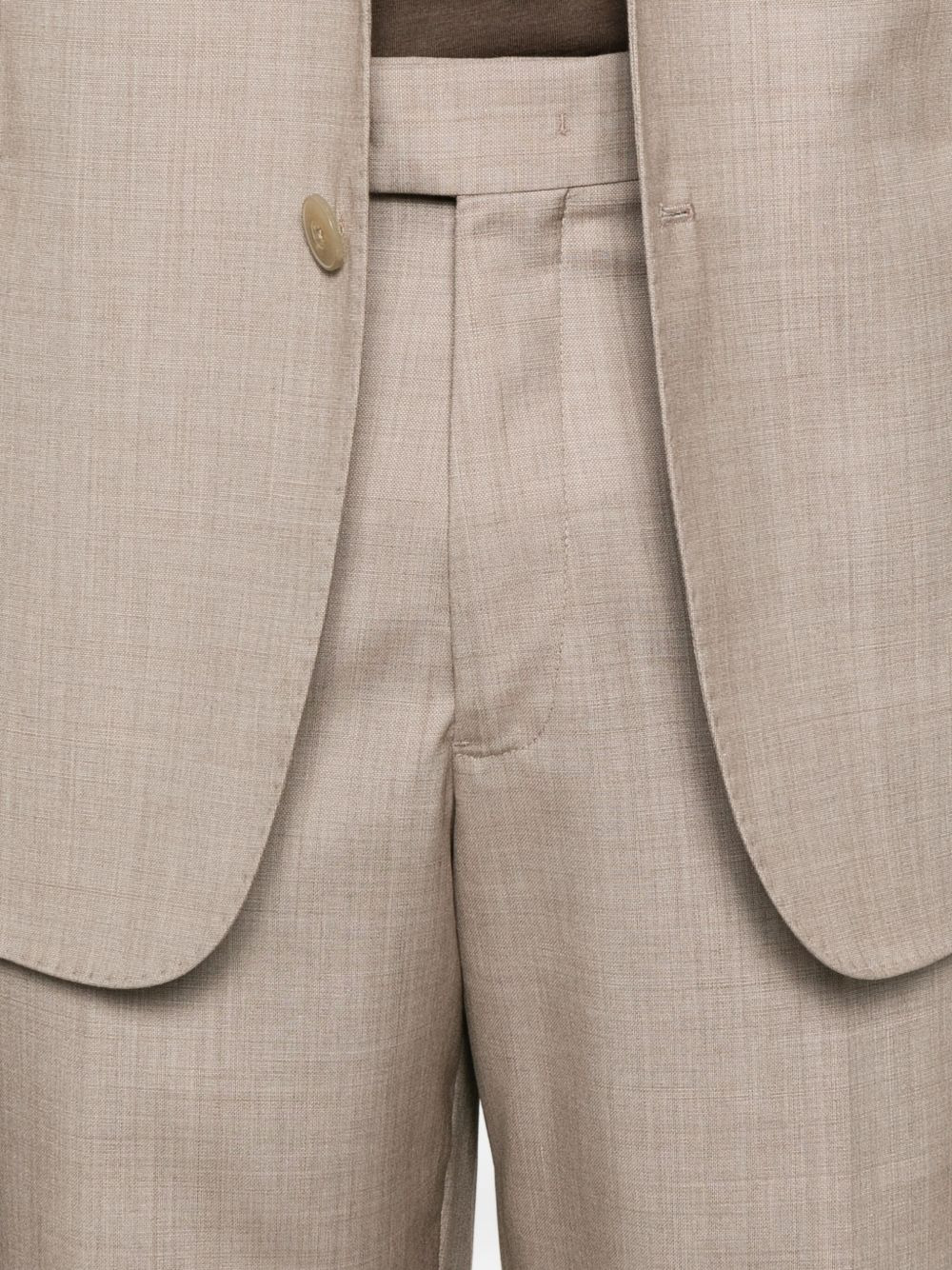 notched-lapel single-breasted suit - 5