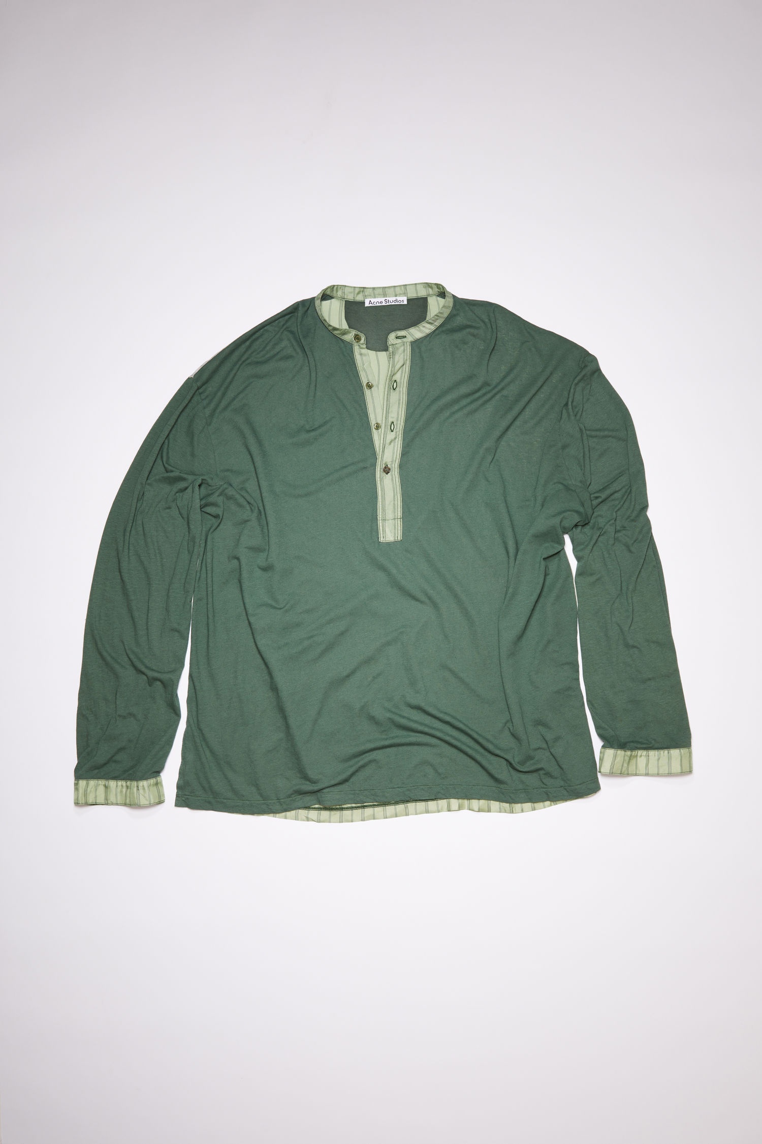 Long sleeve t-shirt - Sage green - 5