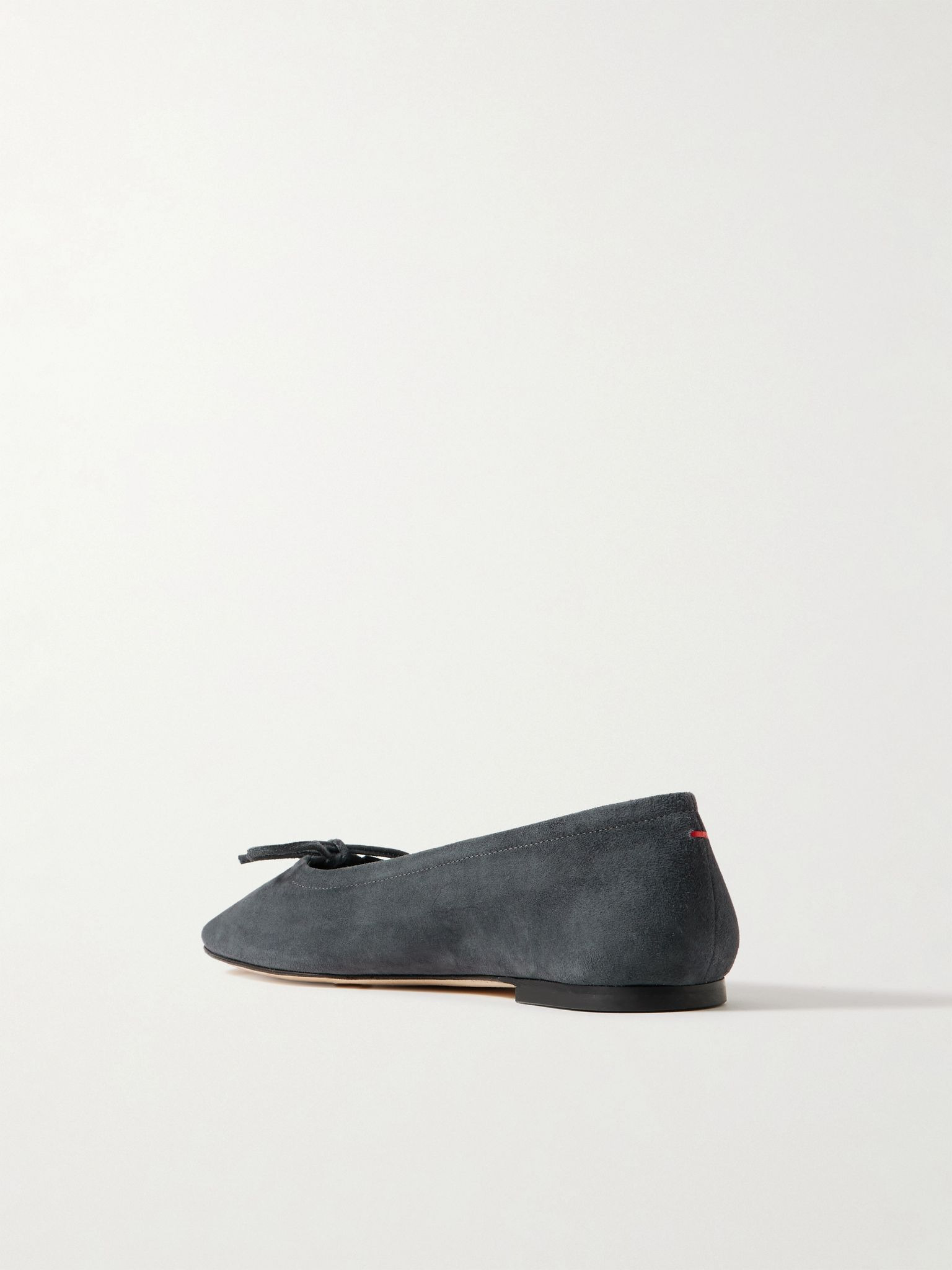 Delfina suede ballet flats Dark gray - 3