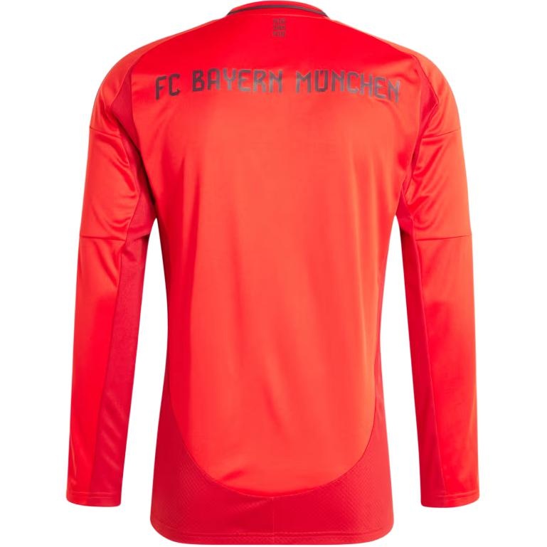 adidas FC Bayern 24/25 Long Sleeve Home Soccer Jersey Asia Sizing 'Red' IT2254 - 2