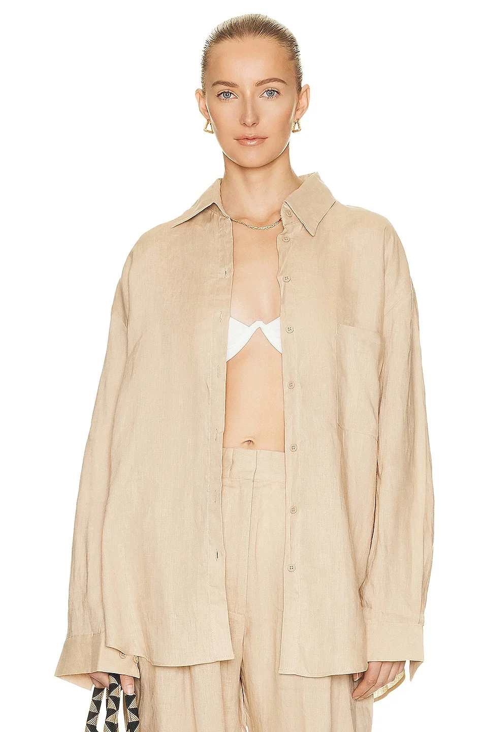 Linen Woven Shirt - 1