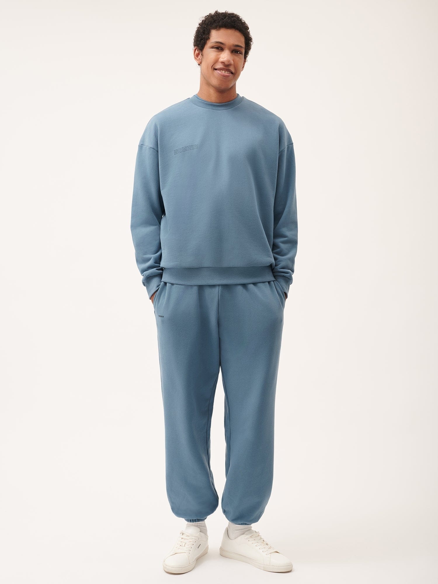 Mens 365 Midweight Track Pants - Indigo Blue - 3