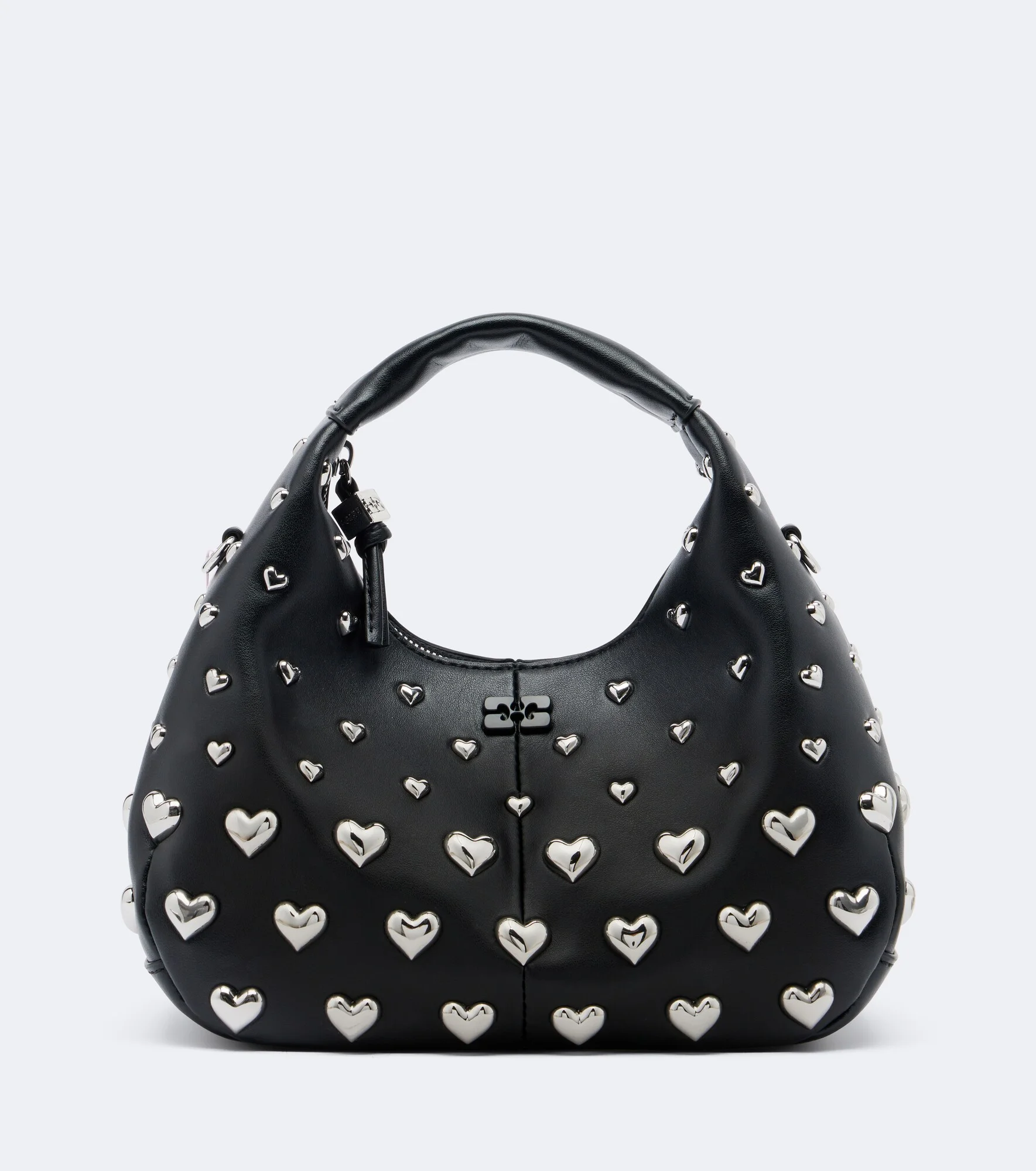Mini studded top-handle bag - 1