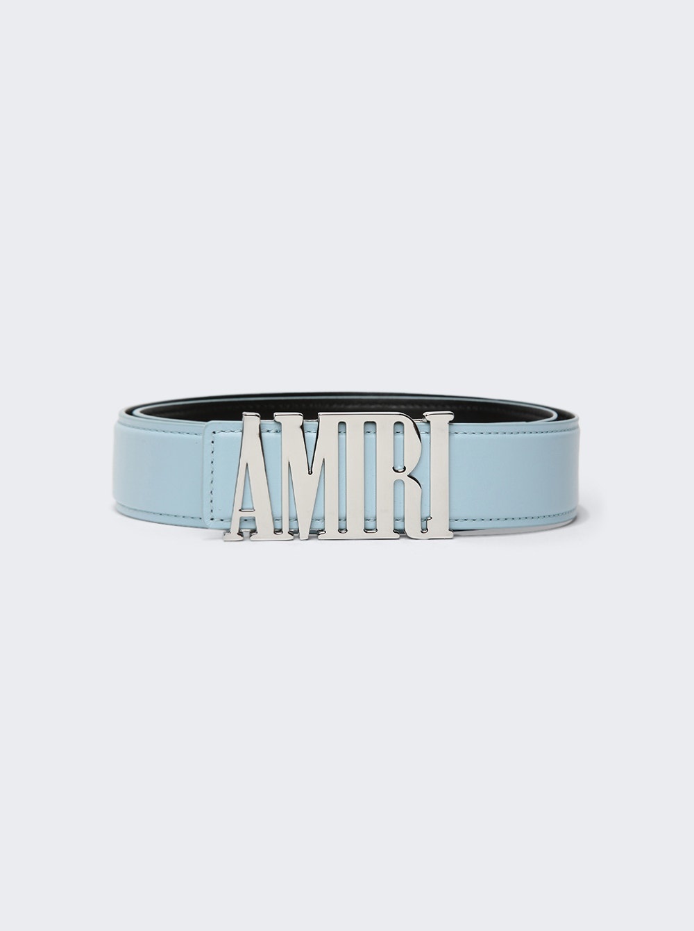 Nappa Amiri 4cm Belt Baby Blue - 1