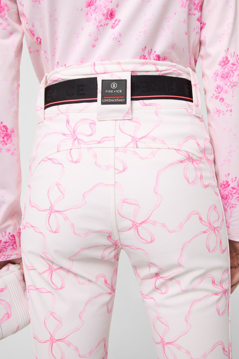 Zula Ski pants in Pink/Off-white 6