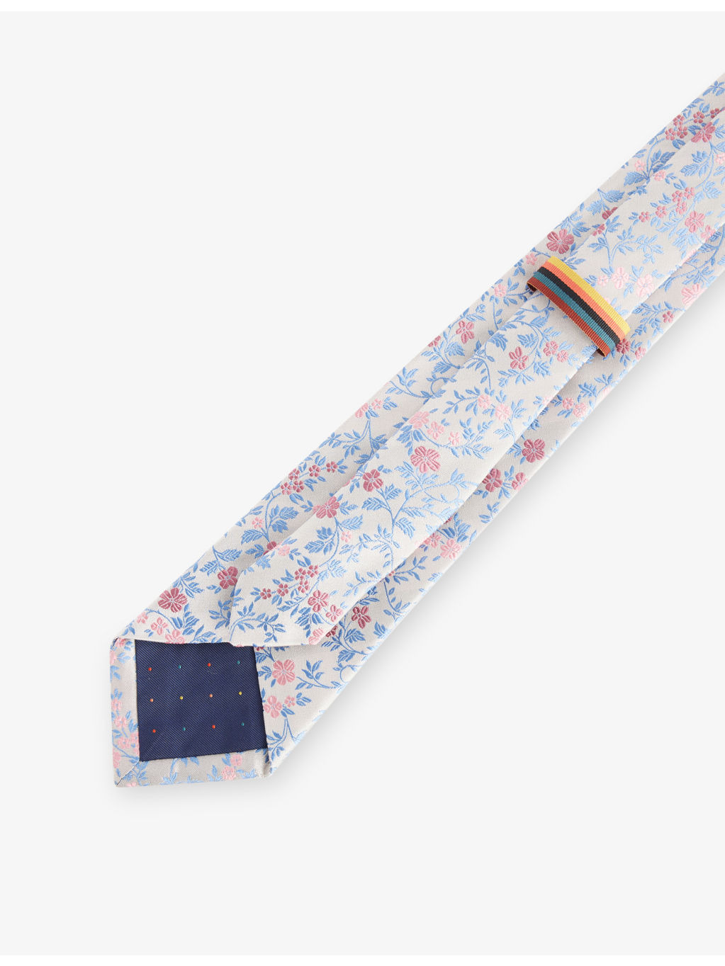 Floral Silk Tie - 4