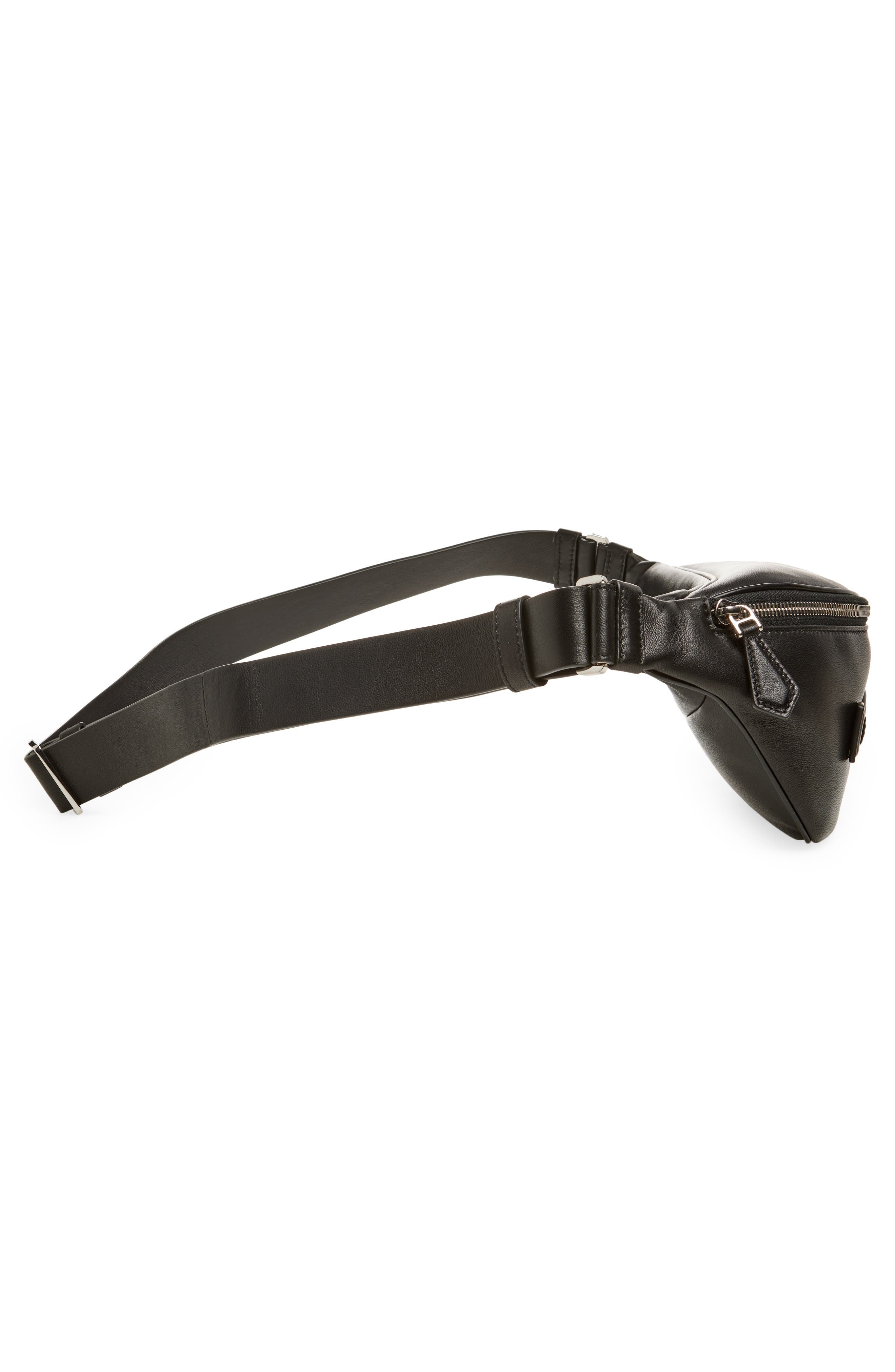 Dolce&Gabbana Leather Belt Bag in 80999 Nero at Nordstrom - 5