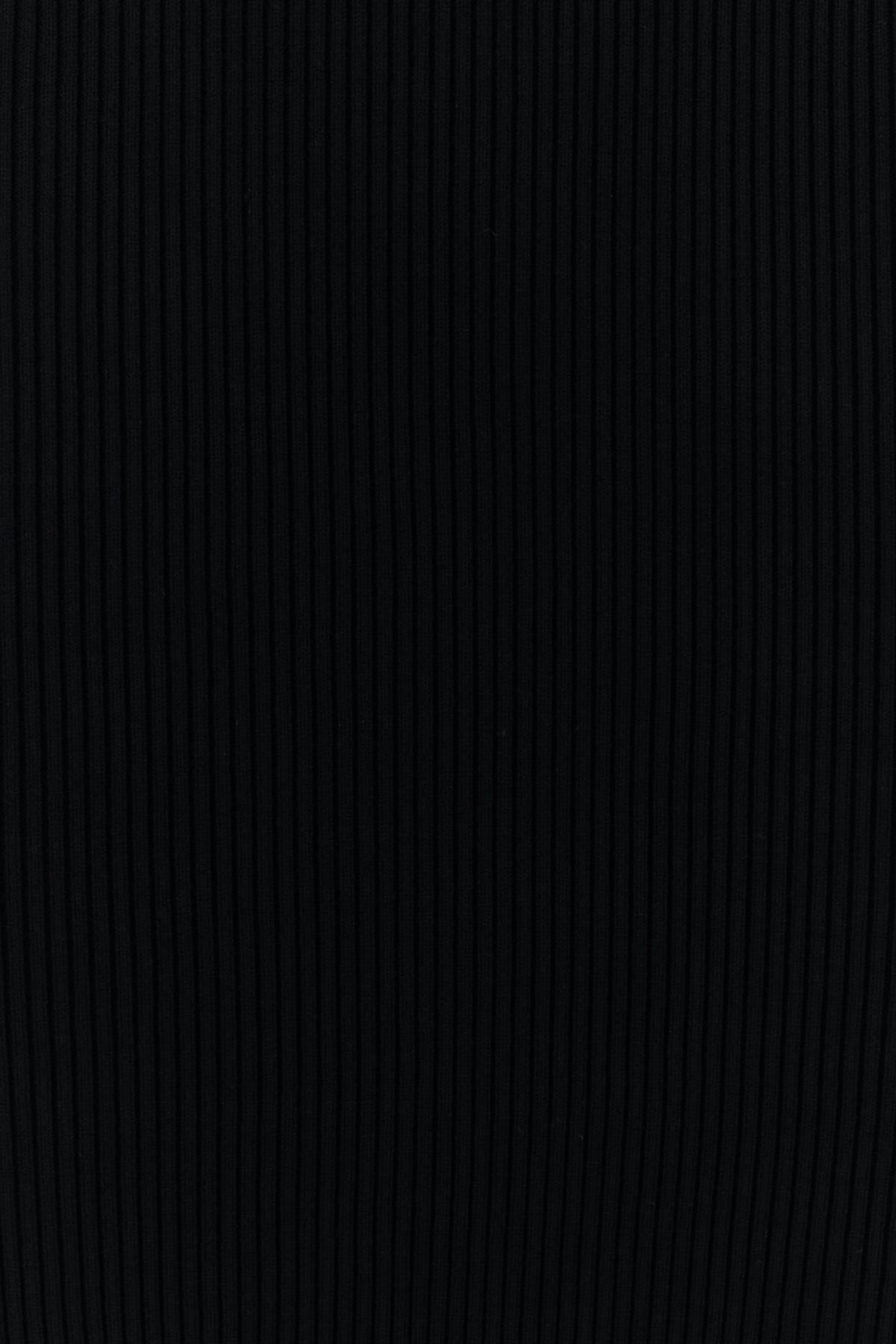 Black knit dress - 3