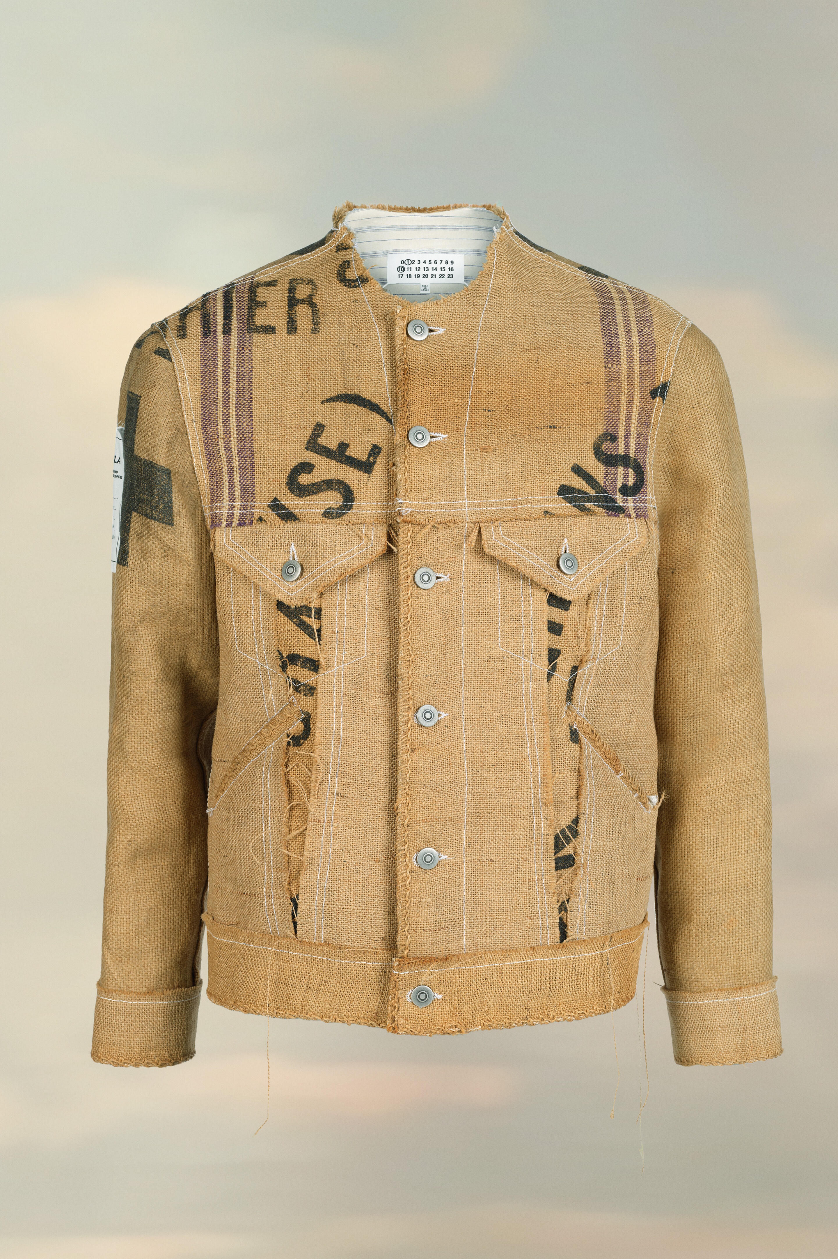 Recicla hessian jacket - 1