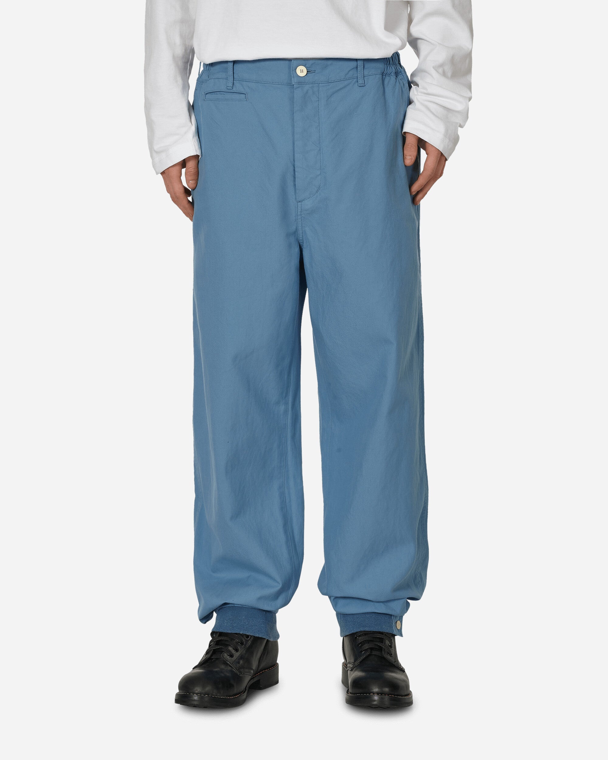 visvim Carrol Chino Pants Blue | slamjam | REVERSIBLE
