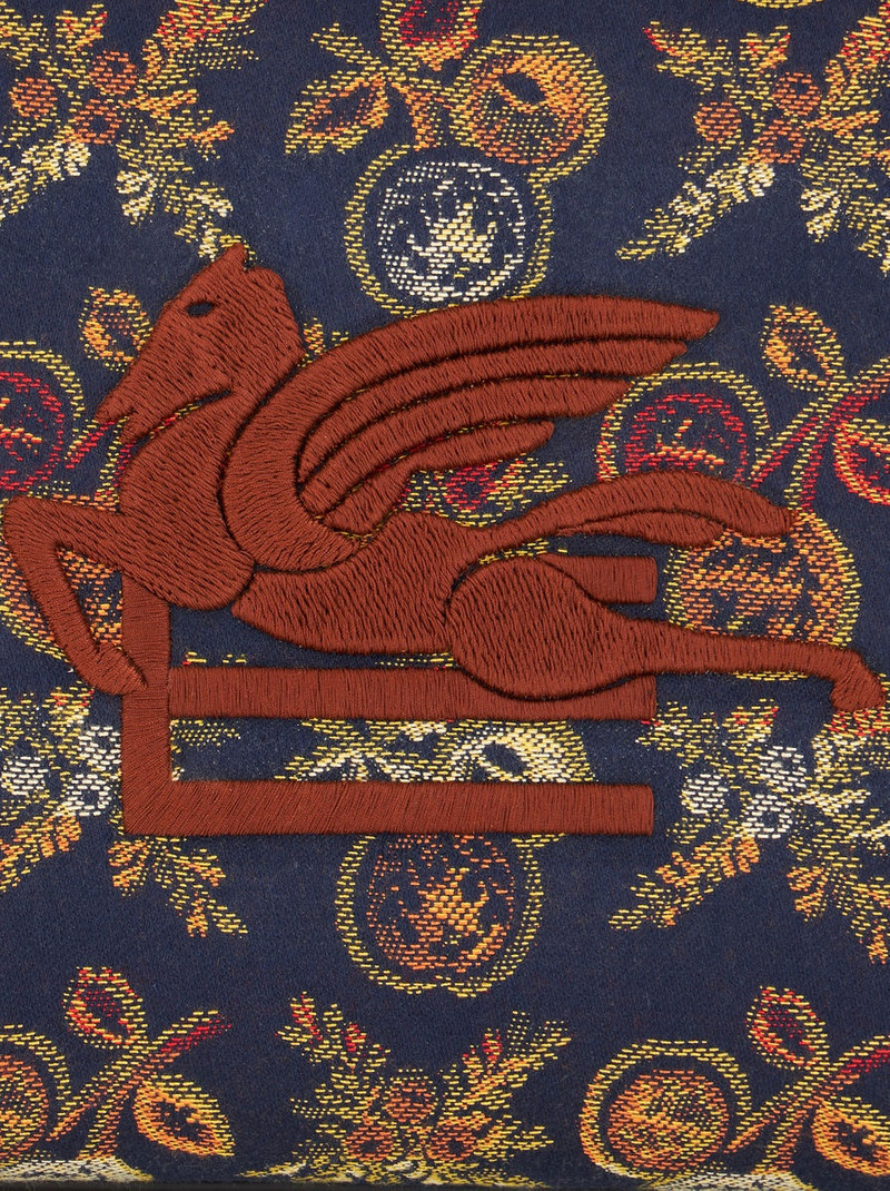 SMALL JACQUARD LOVE TROTTER BAG WITH APPLE PATTERN 6