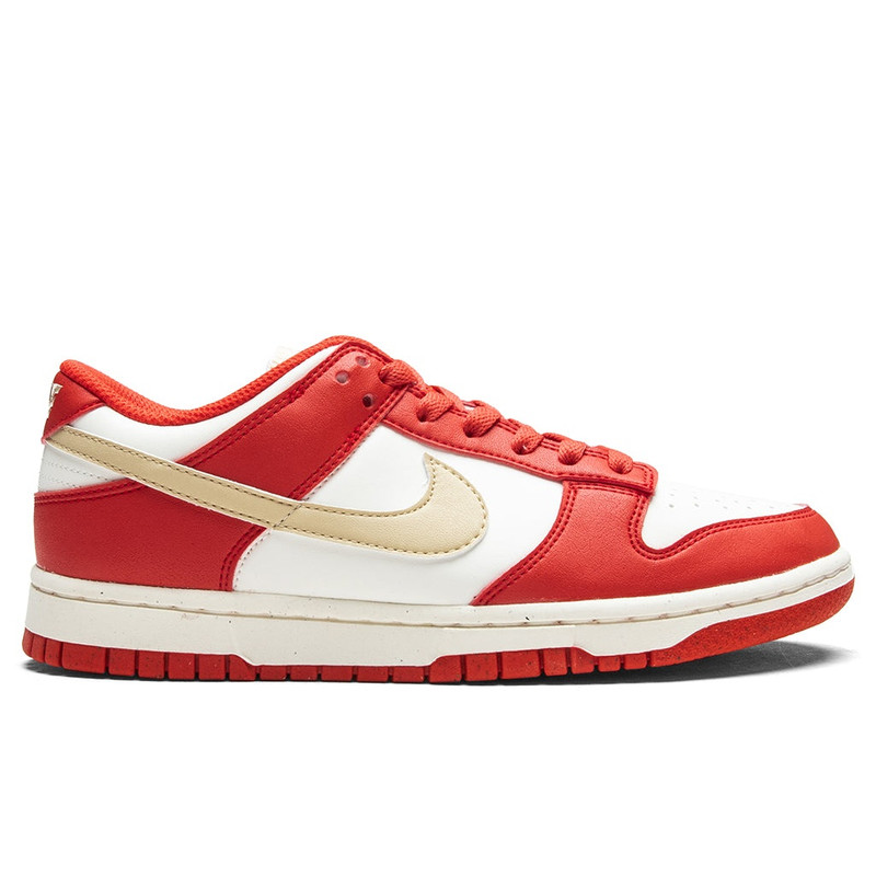 WOMEN'S DUNK LOW - LIGHT CRIMSON/TEAM GOLD/SAIL - 1