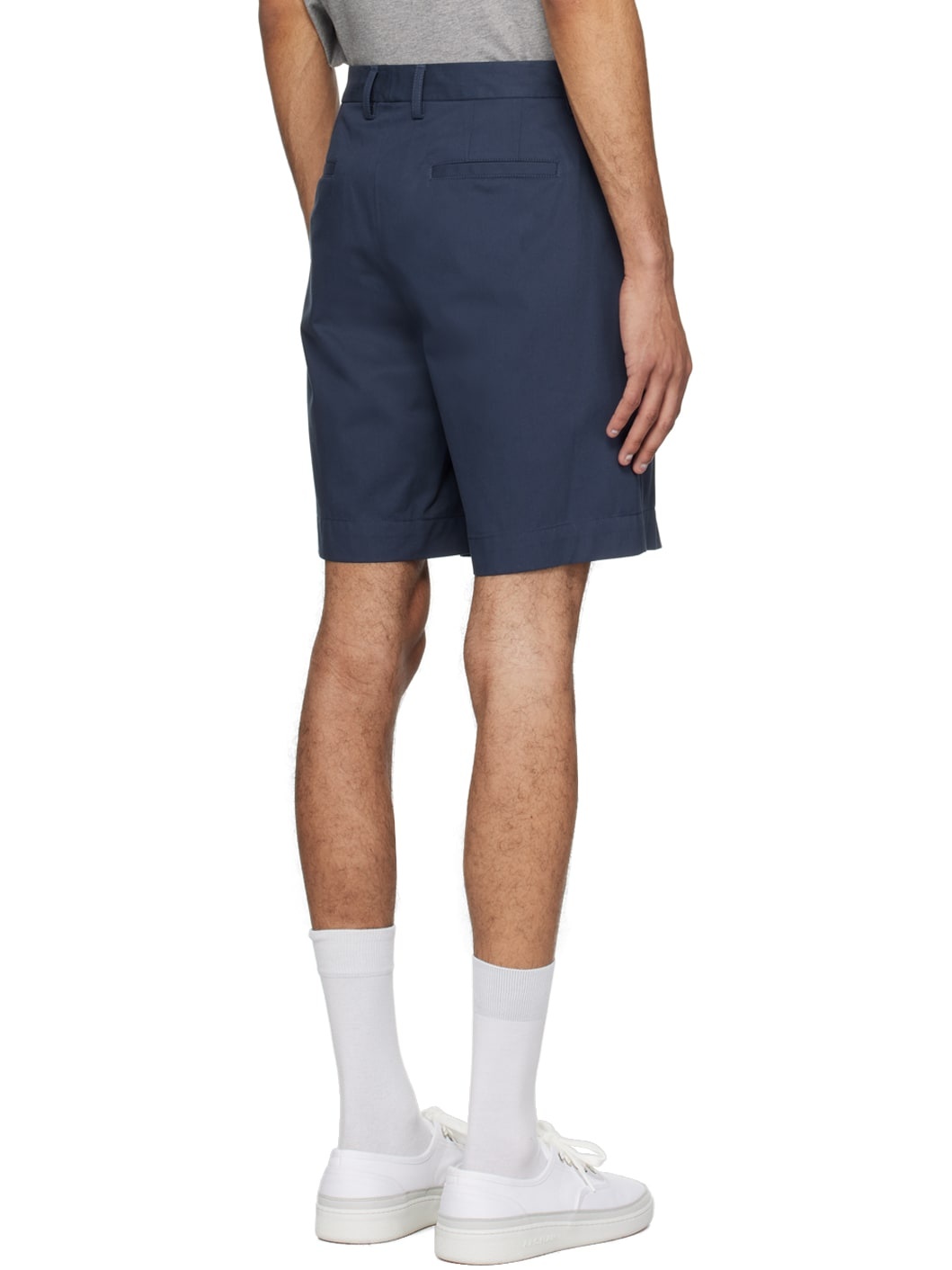 Navy Crew Shorts - 3