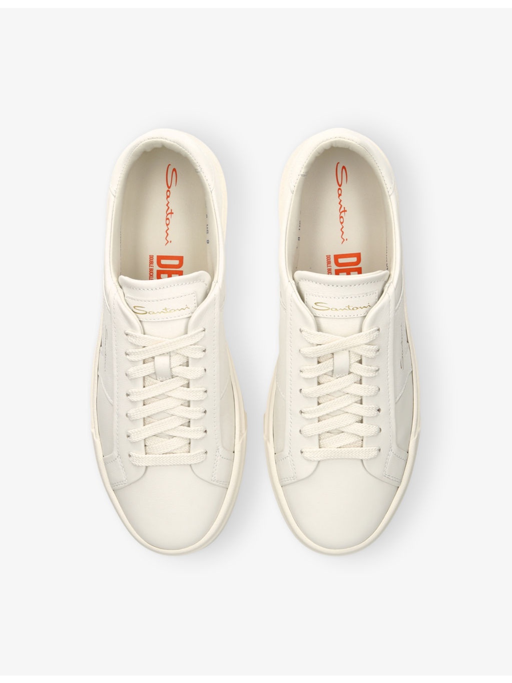 DBBS Leather Low-Top Trainers - 2