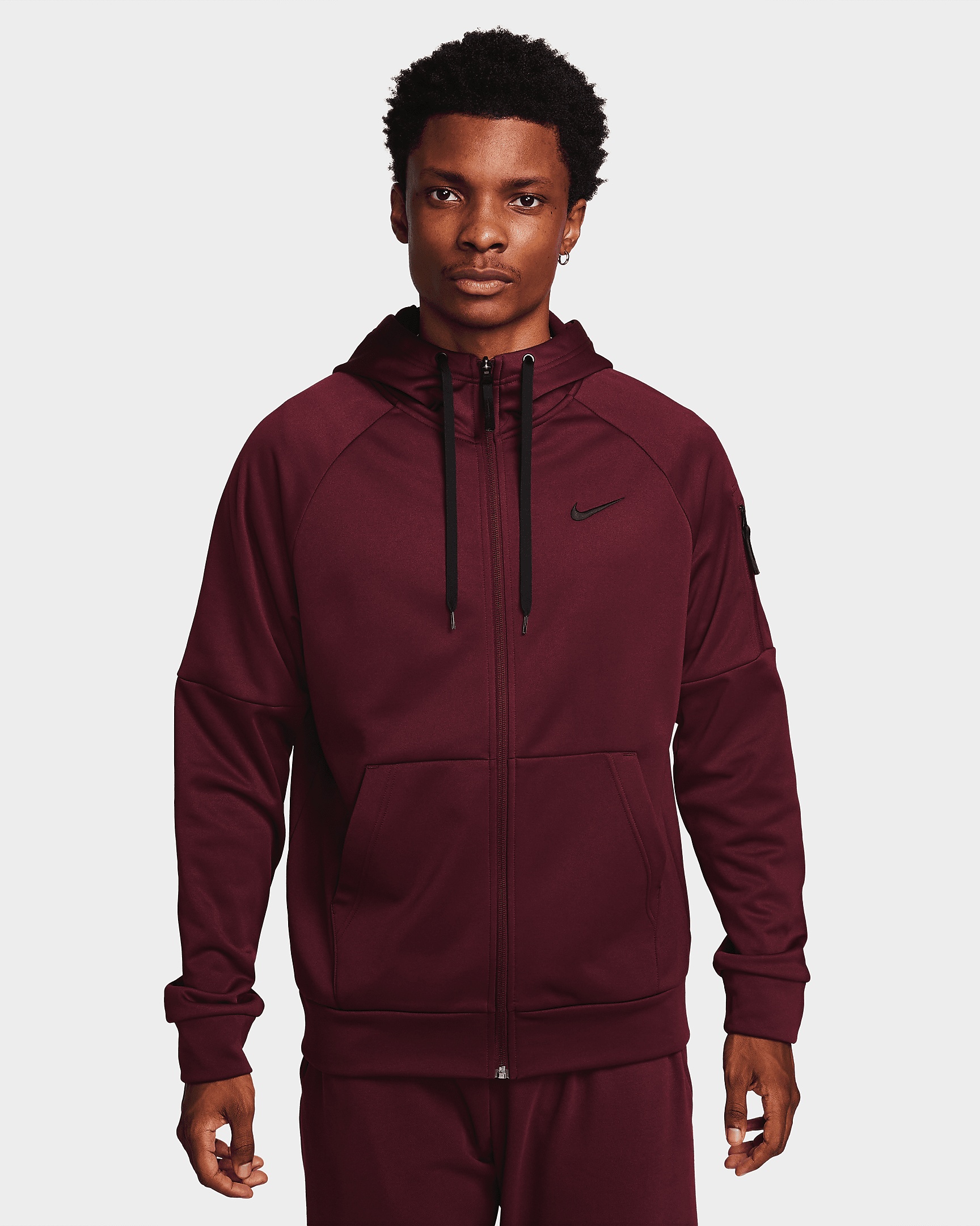 Nike Therma Men's Therma-FIT Full-Zip Fitness Top - 1