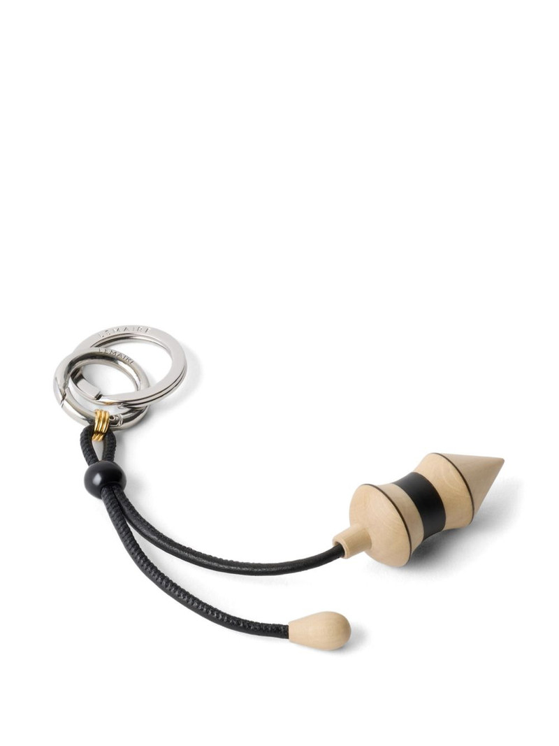 Lemaire striped pendulum keyring outlook