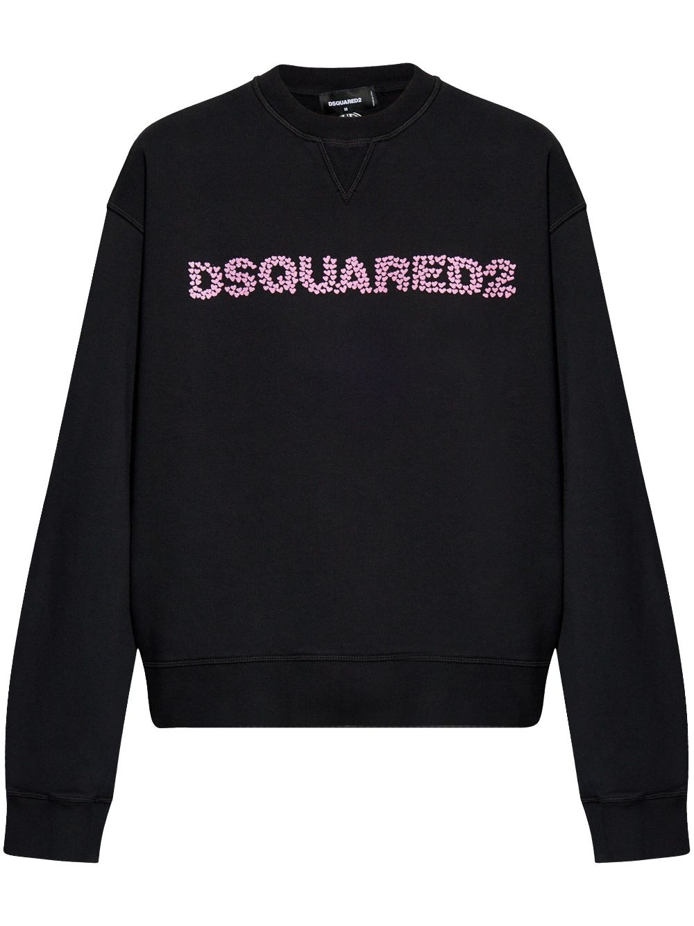 logo-embroidered sweatshirt - 1