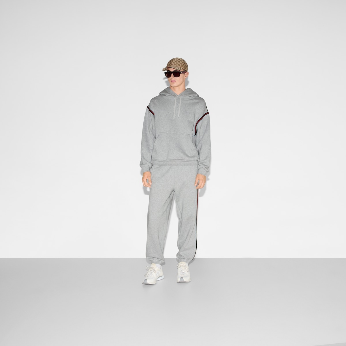Cotton jersey hooded sweatshirt - 2