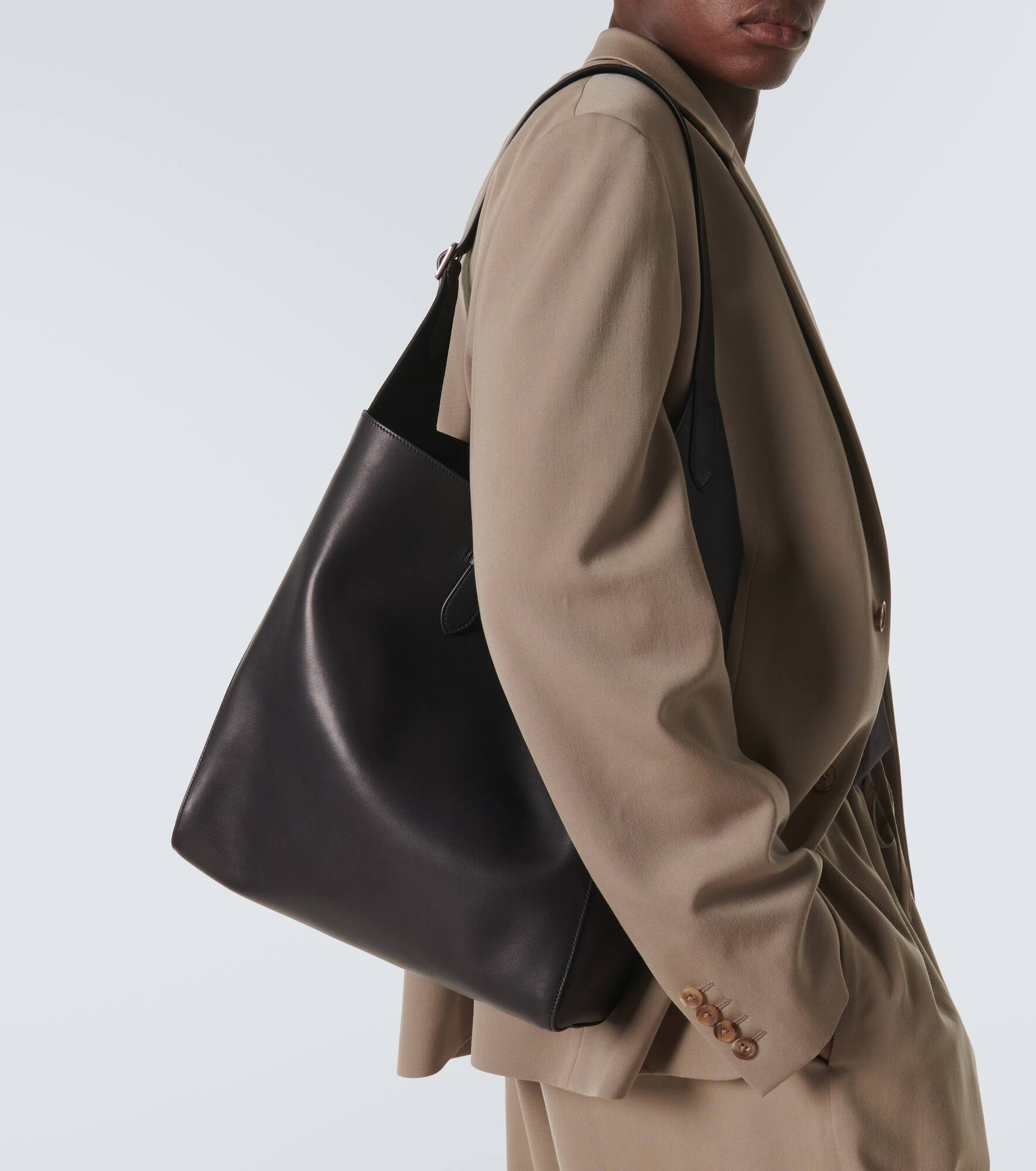 Blake leather tote bag - 3